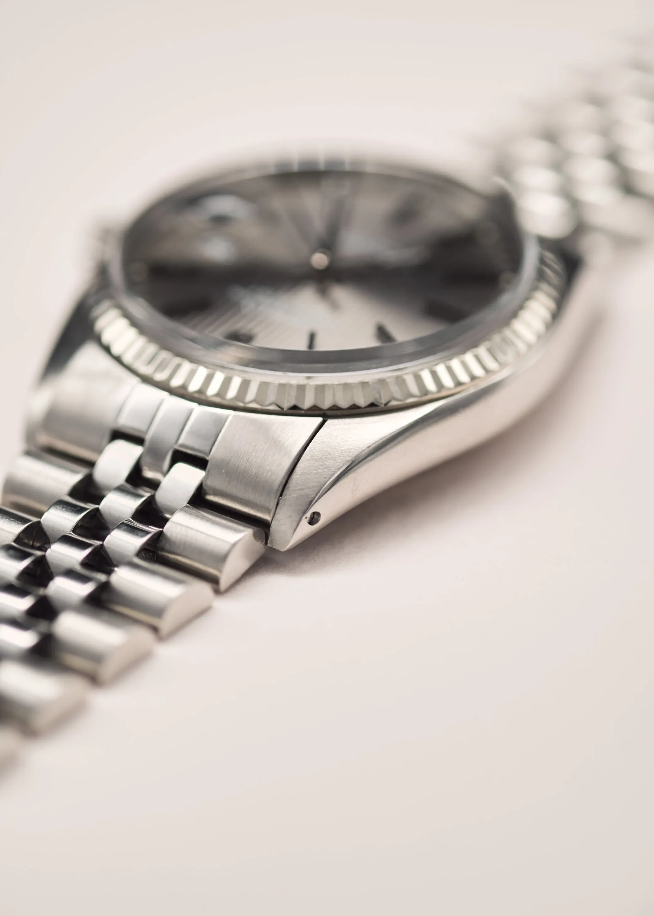 Rolex Datejust 16014 Grey Tapestry Dial - 1979