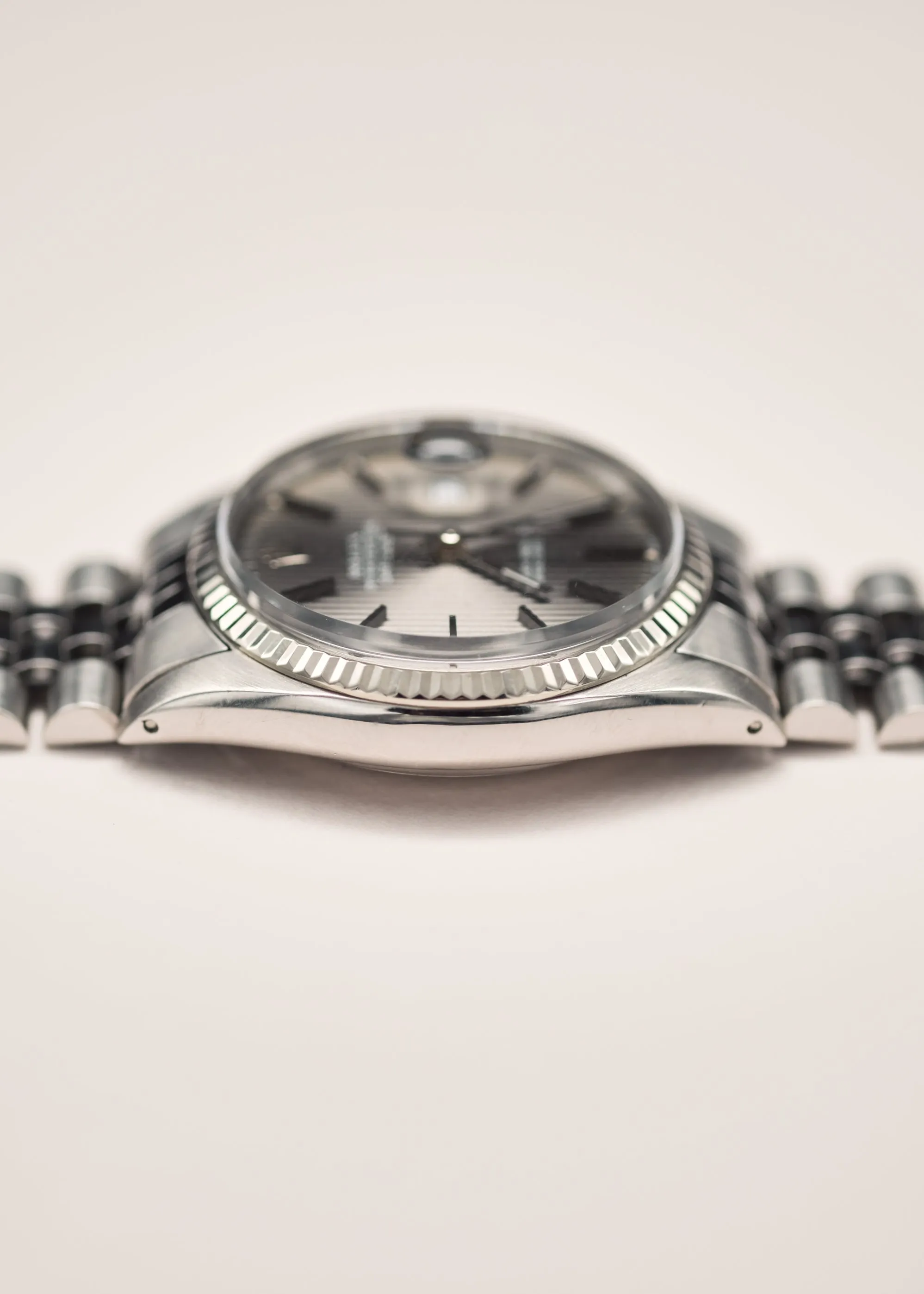 Rolex Datejust 16014 Grey Tapestry Dial - 1979