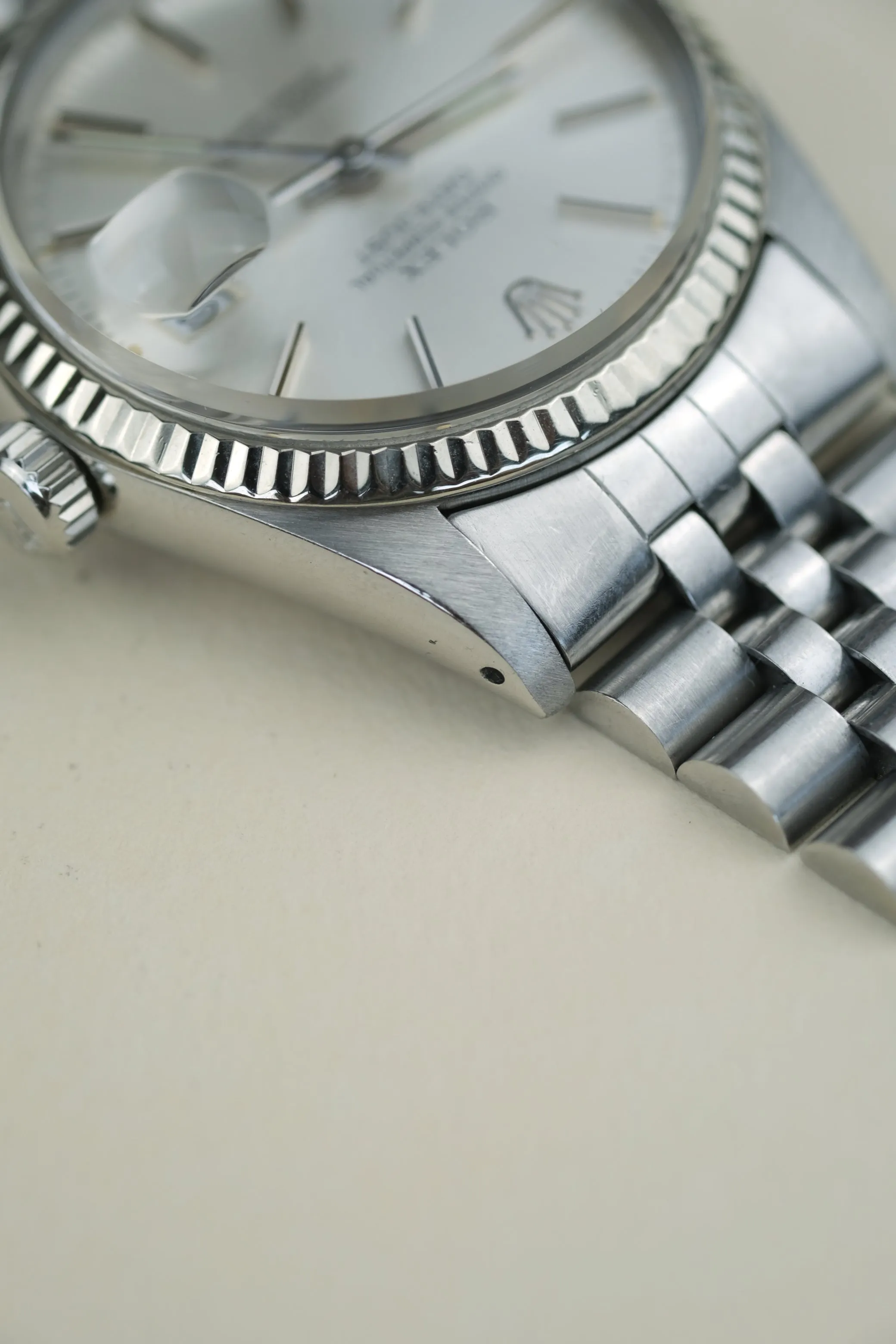 Rolex Datejust 16014 Light Cream Patina w/Papers - 1984