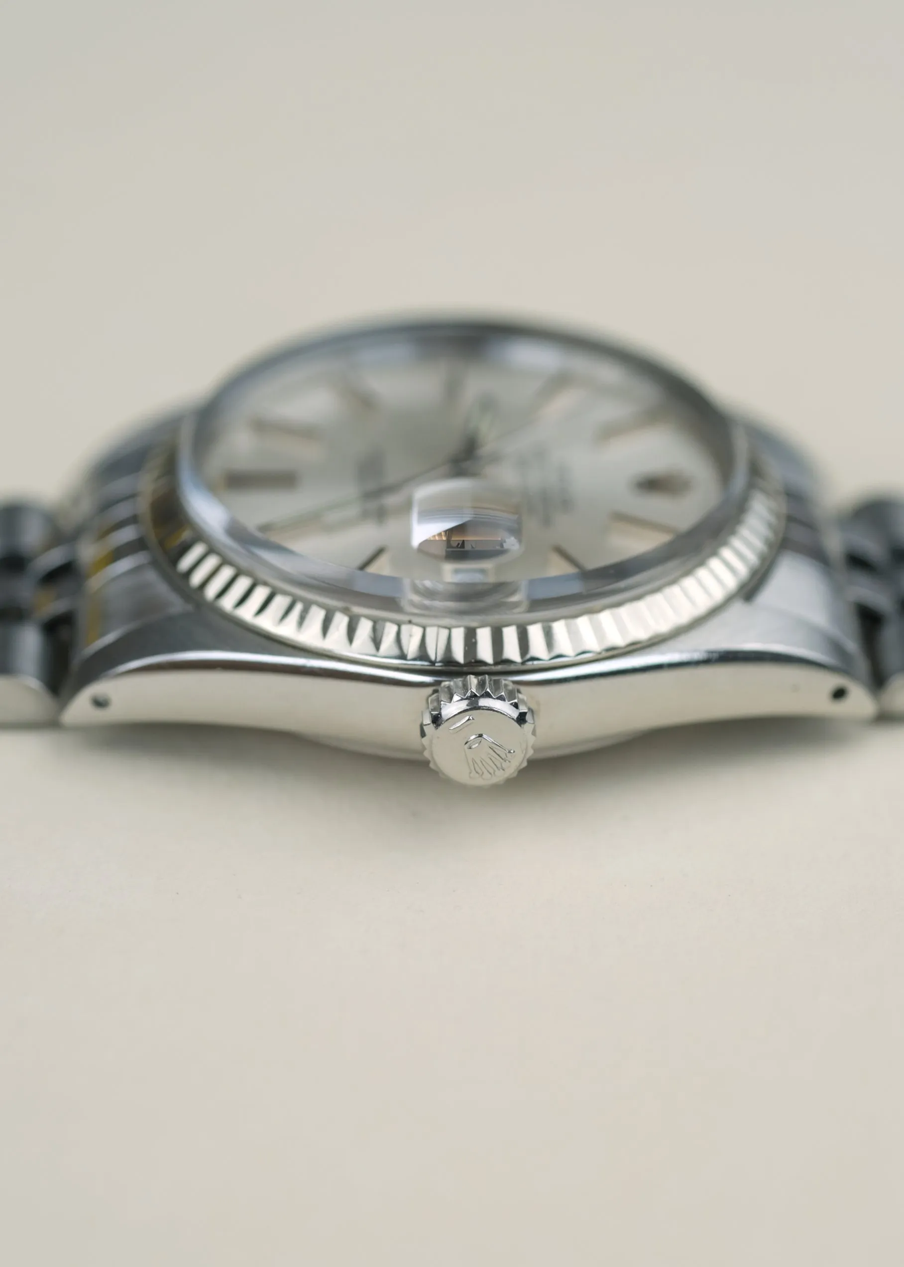 Rolex Datejust 16014 Light Cream Patina w/Papers - 1984