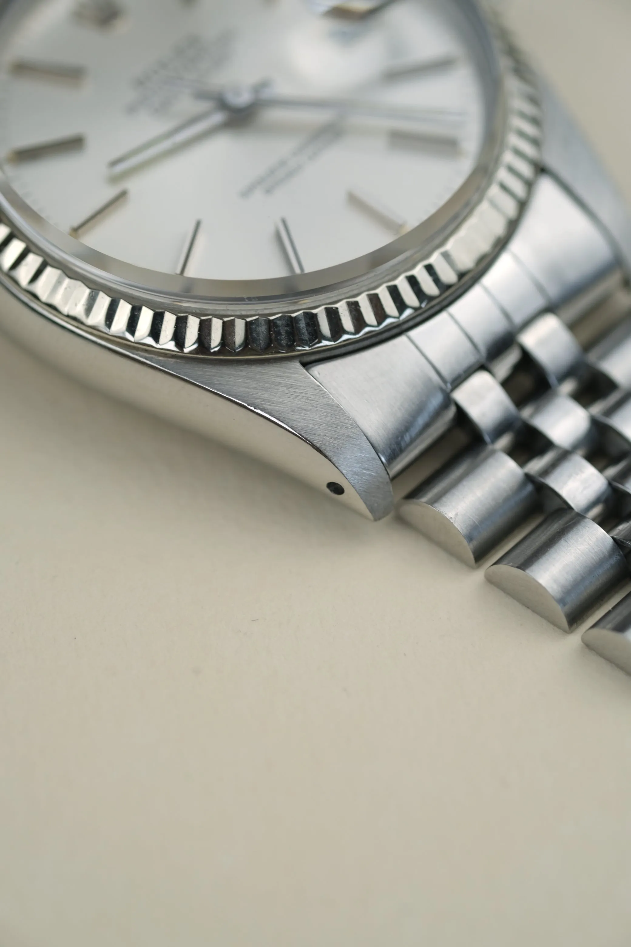 Rolex Datejust 16014 Light Cream Patina w/Papers - 1984