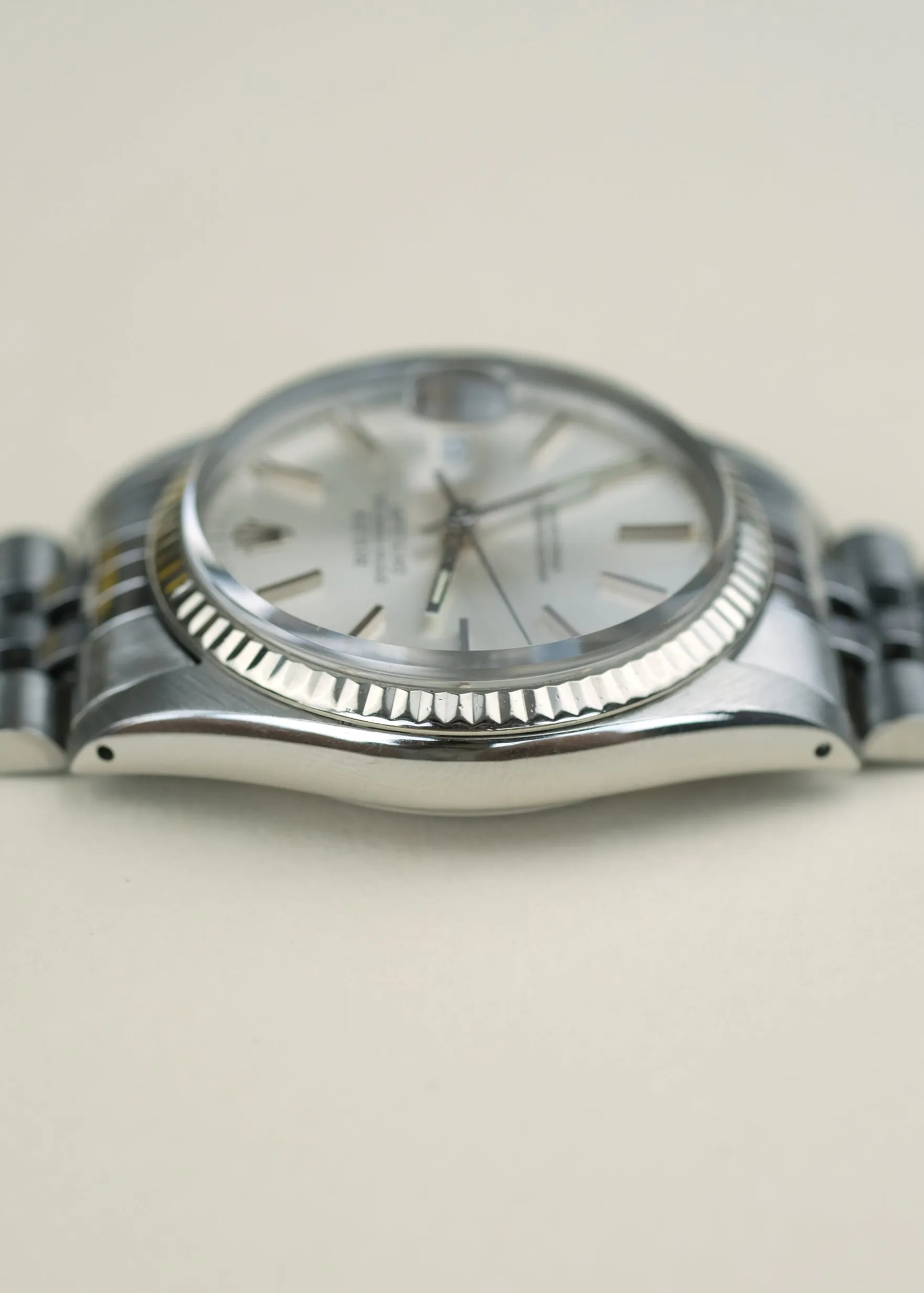 Rolex Datejust 16014 Light Cream Patina w/Papers - 1984