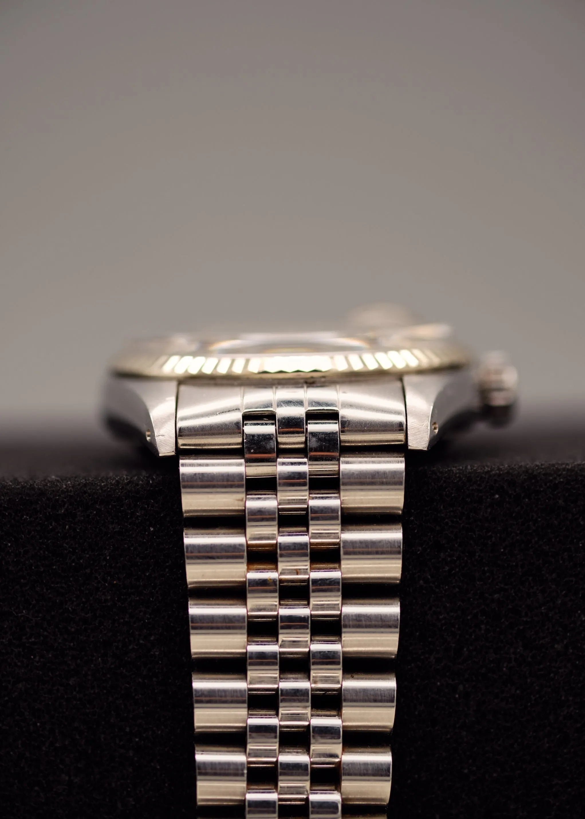 Rolex Datejust 16014 Silver dial w/Pumpkin patina unpolished - 1977