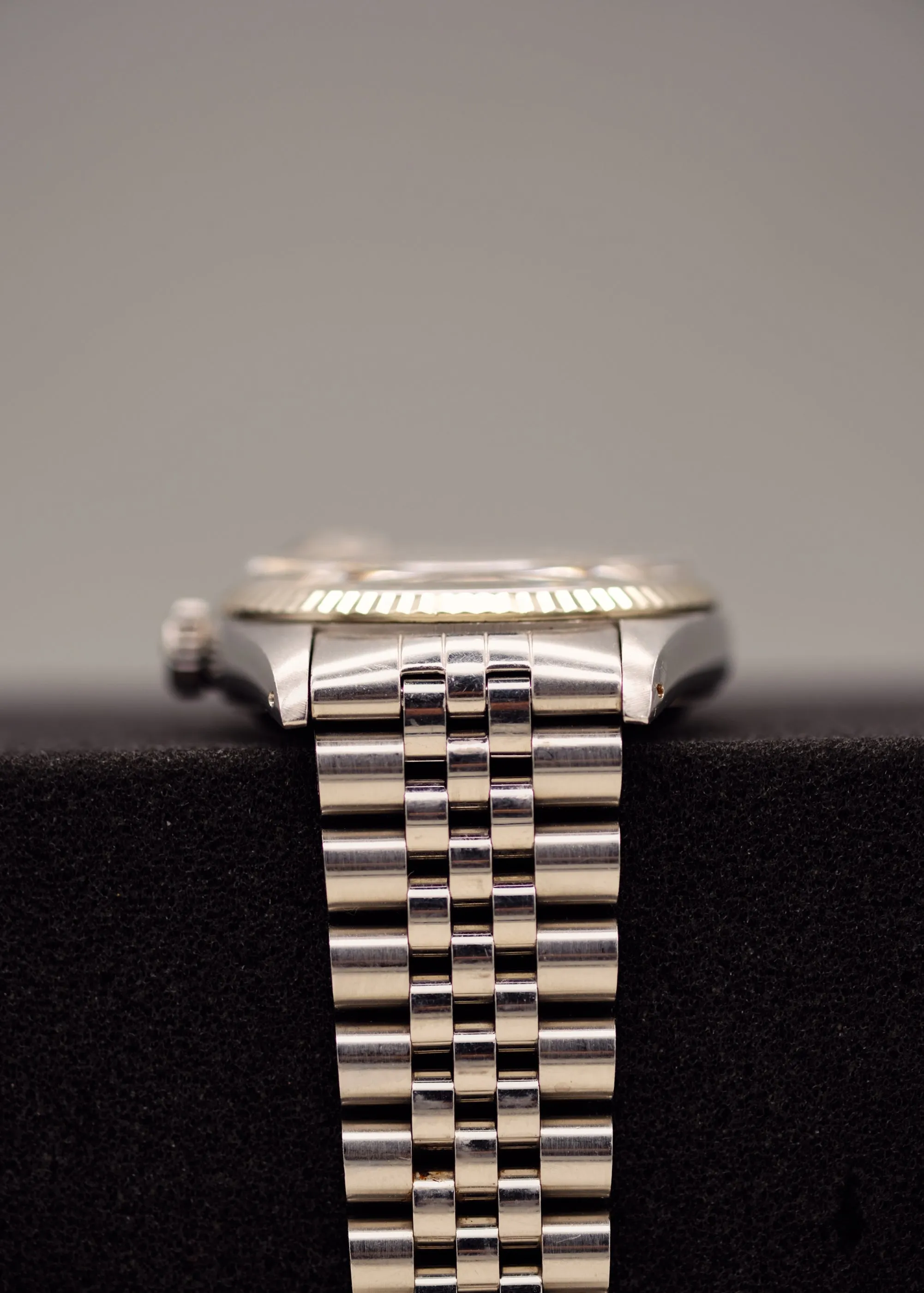 Rolex Datejust 16014 Silver dial w/Pumpkin patina unpolished - 1977