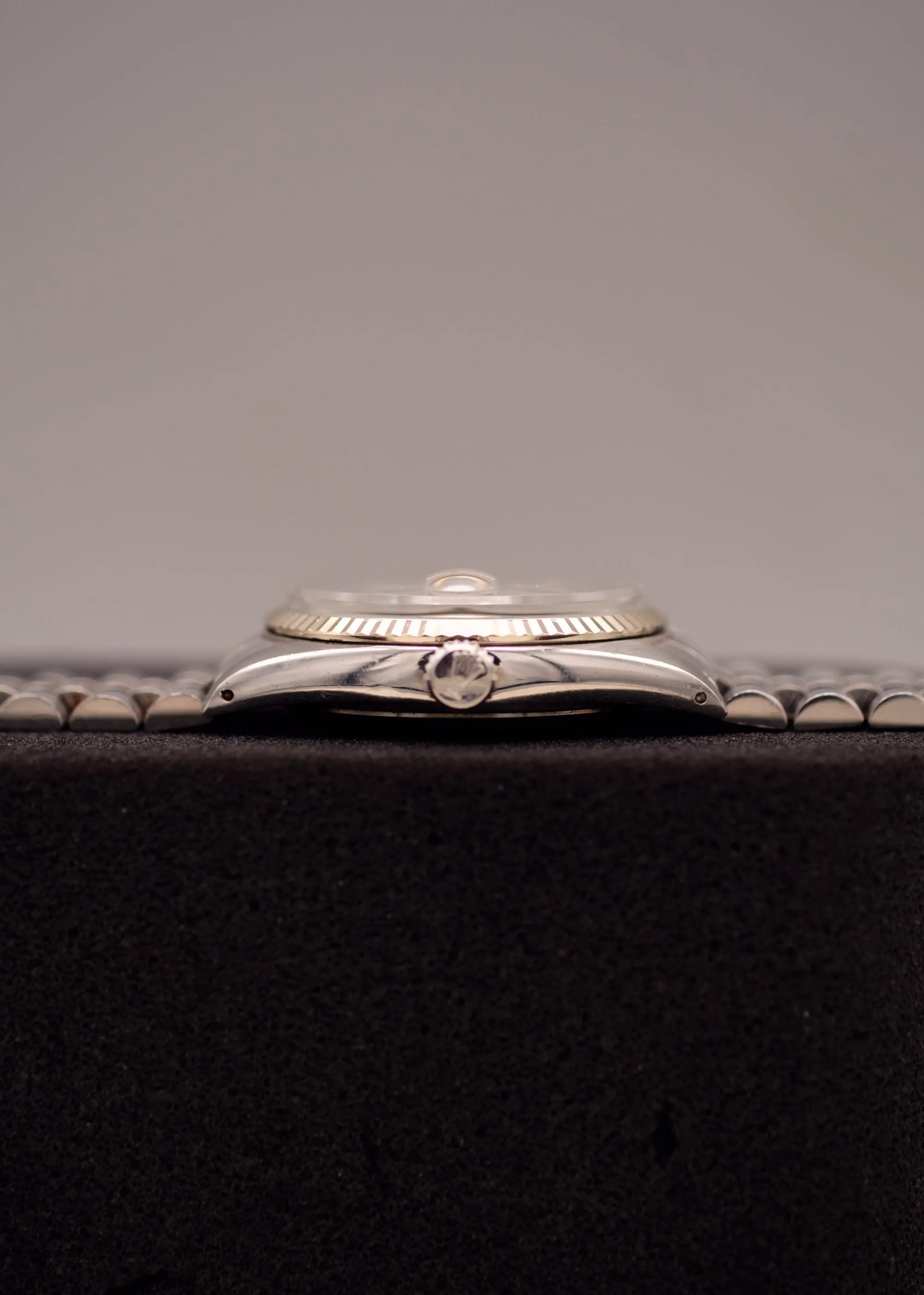 Rolex Datejust 16014 Silver dial w/Pumpkin patina unpolished - 1977