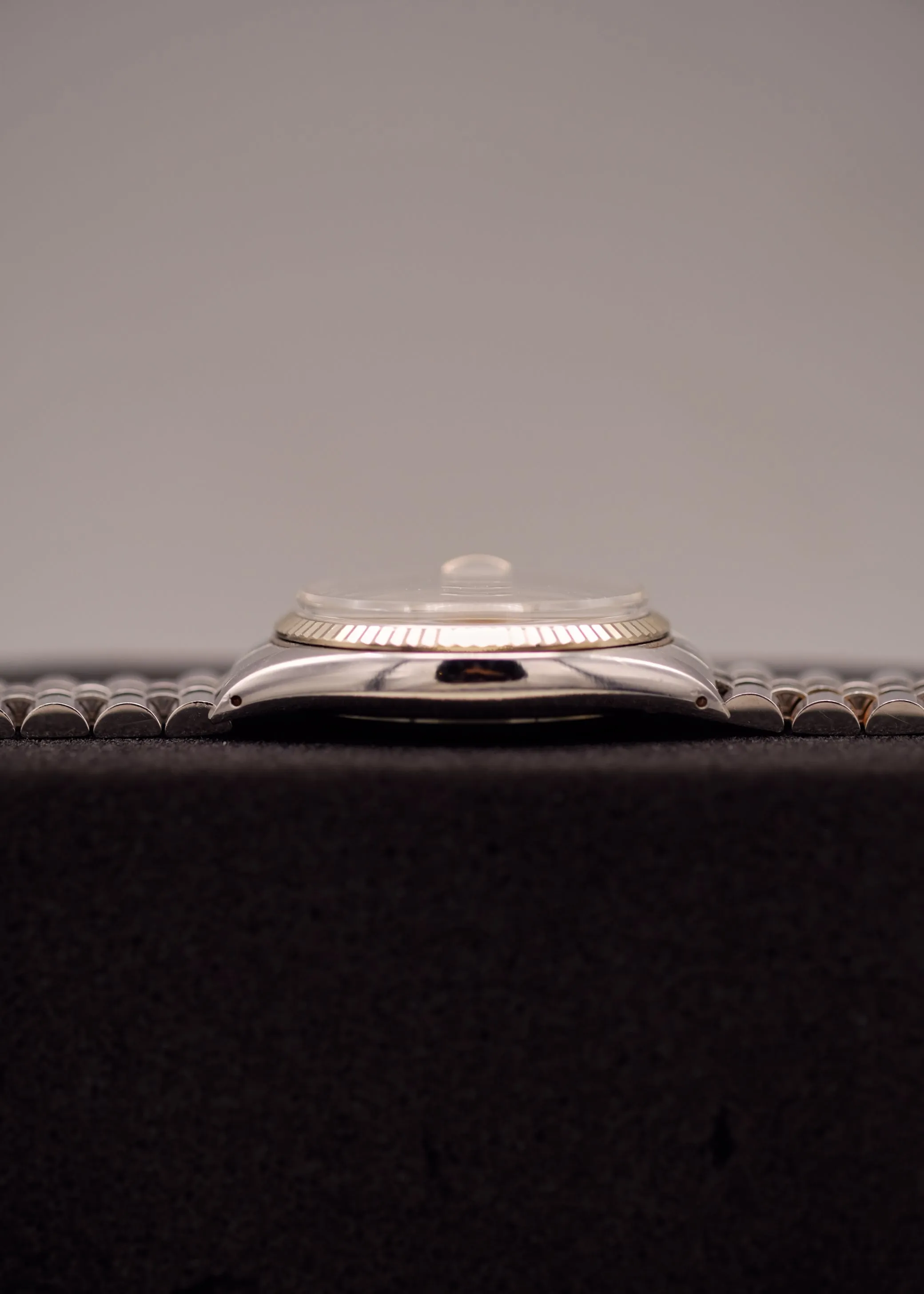 Rolex Datejust 16014 Silver dial w/Pumpkin patina unpolished - 1977