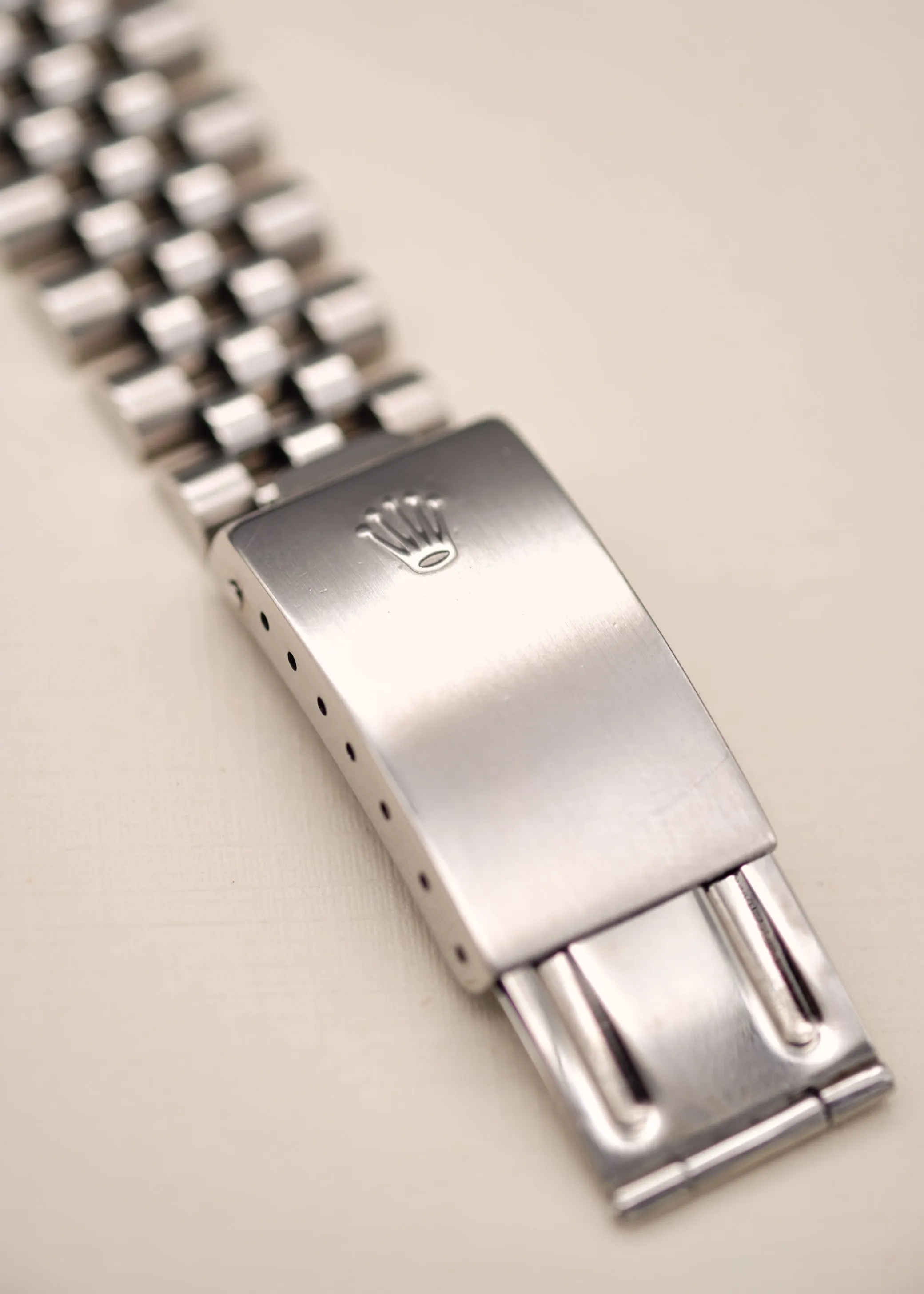 Rolex Datejust 16014 Silver Linen Dial Unpolished  w/Box - 1984