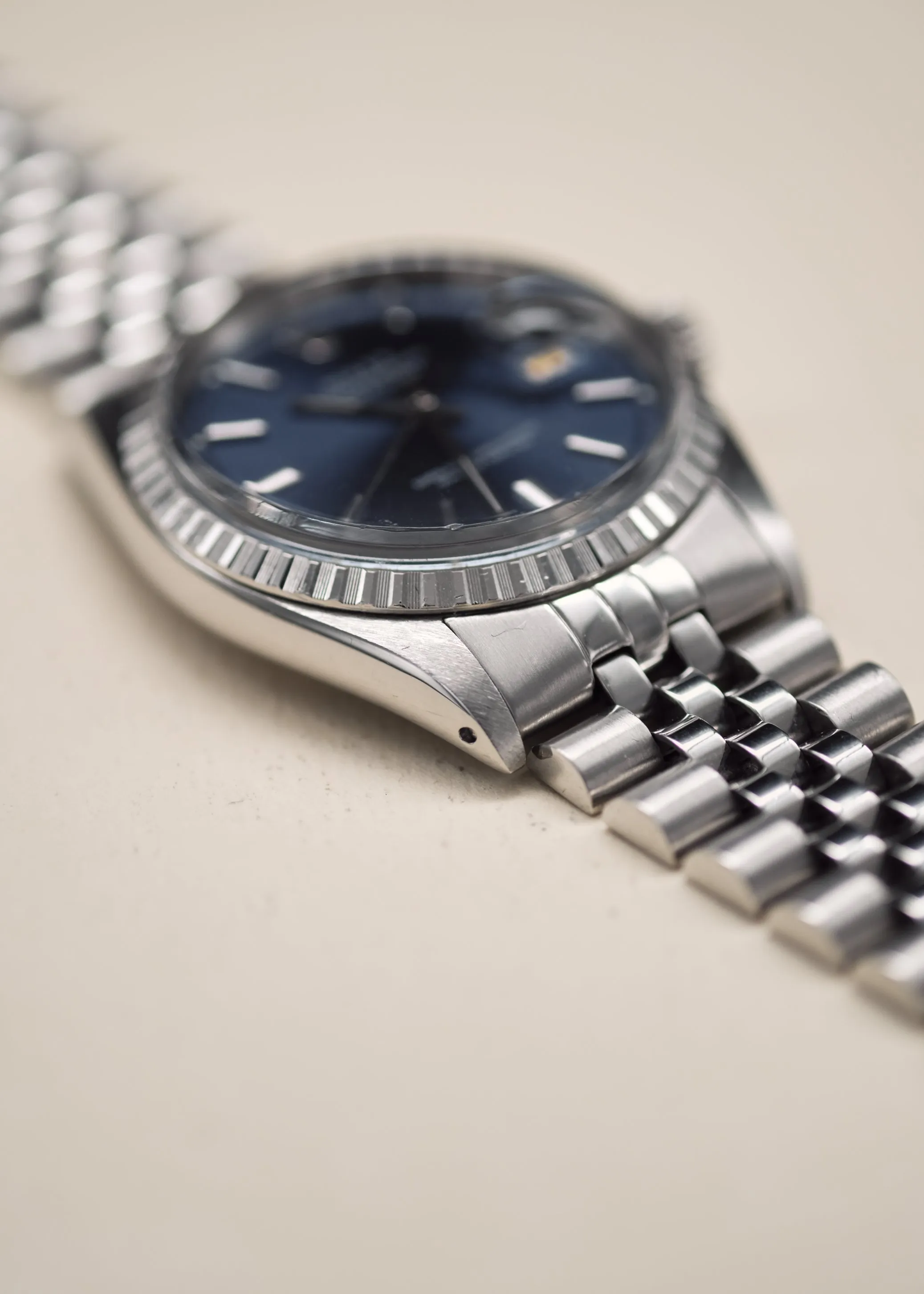 Rolex Datejust 1603 Blue Sigma Dial - 1974