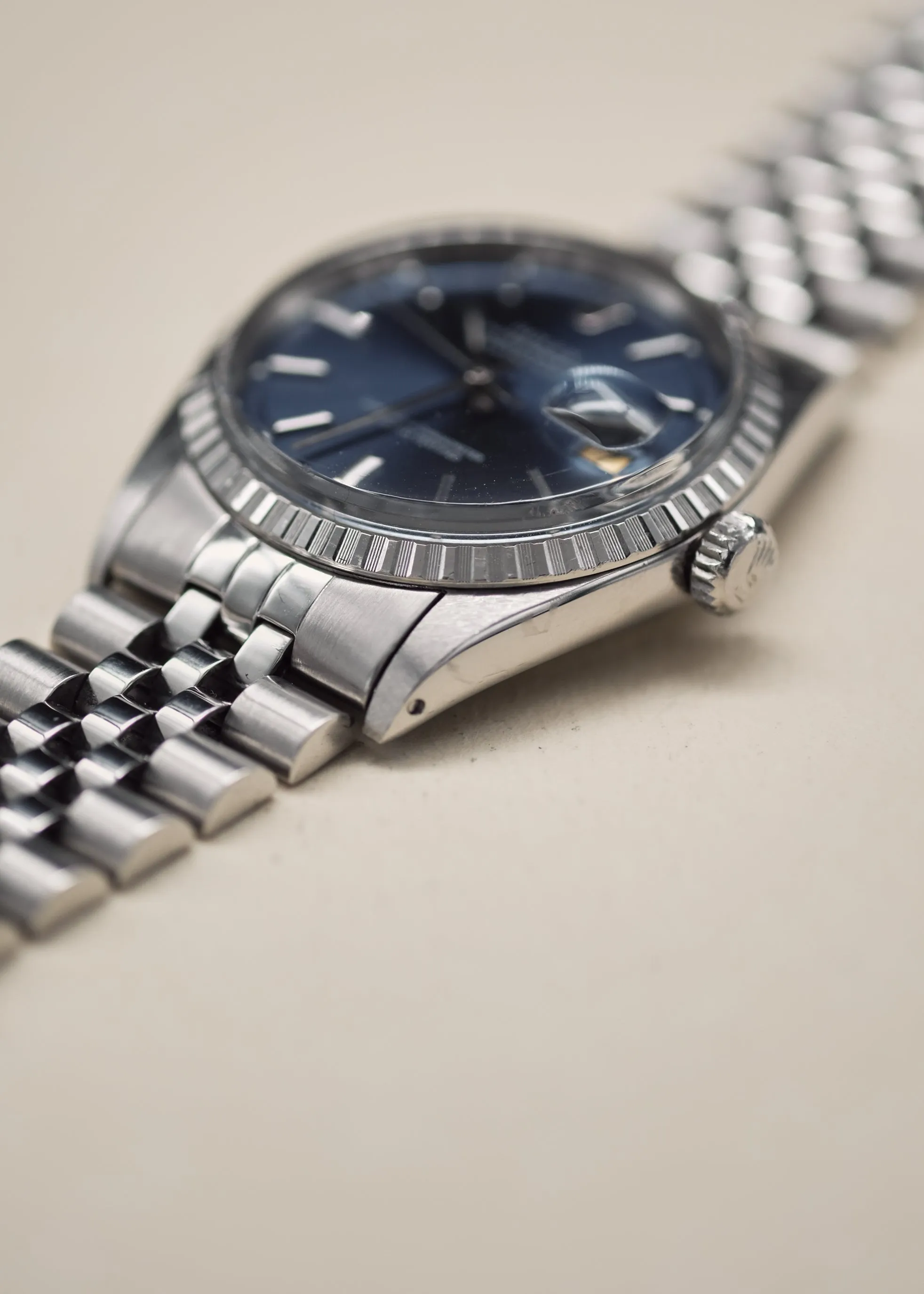 Rolex Datejust 1603 Blue Sigma Dial - 1974