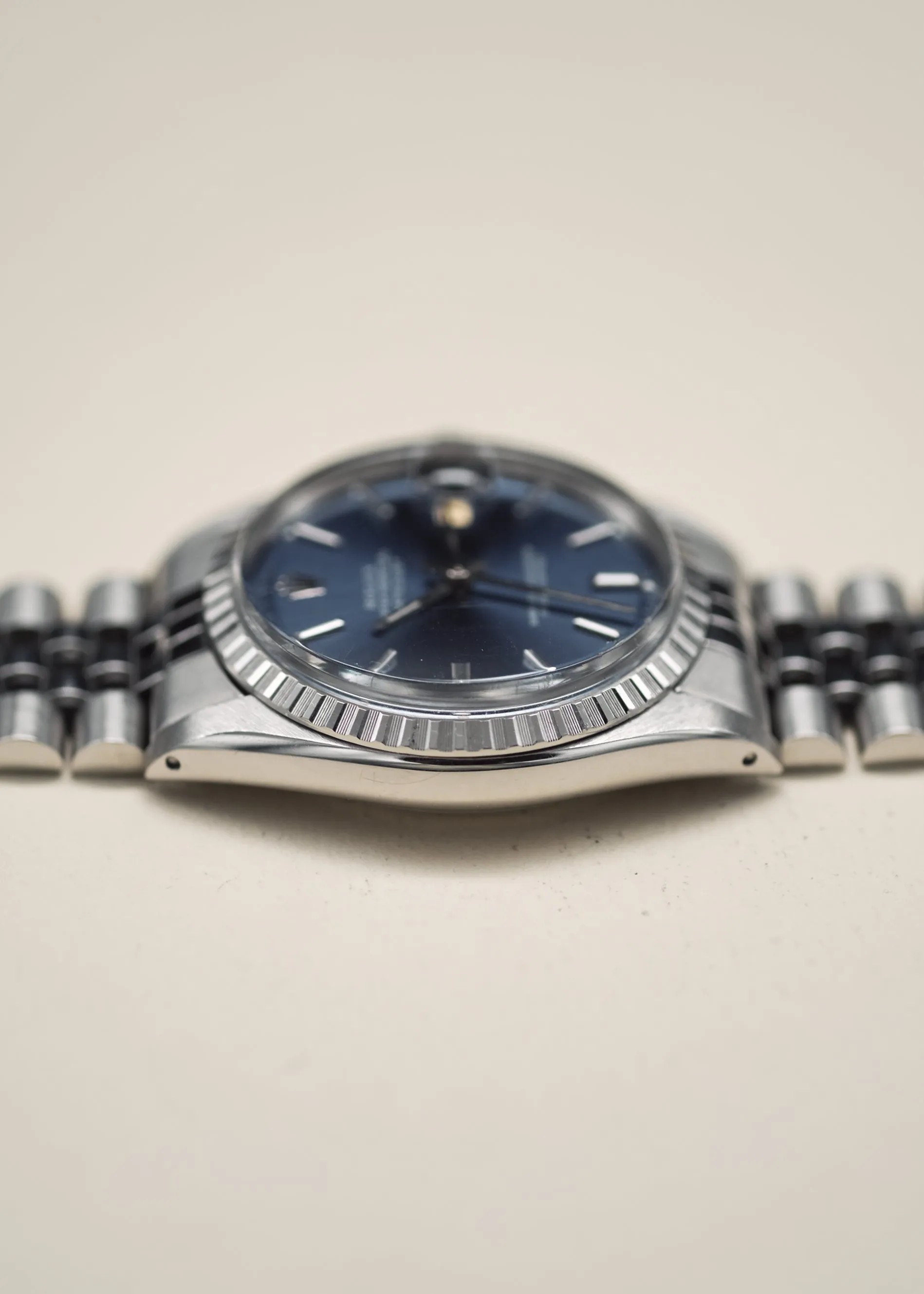Rolex Datejust 1603 Blue Sigma Dial - 1974