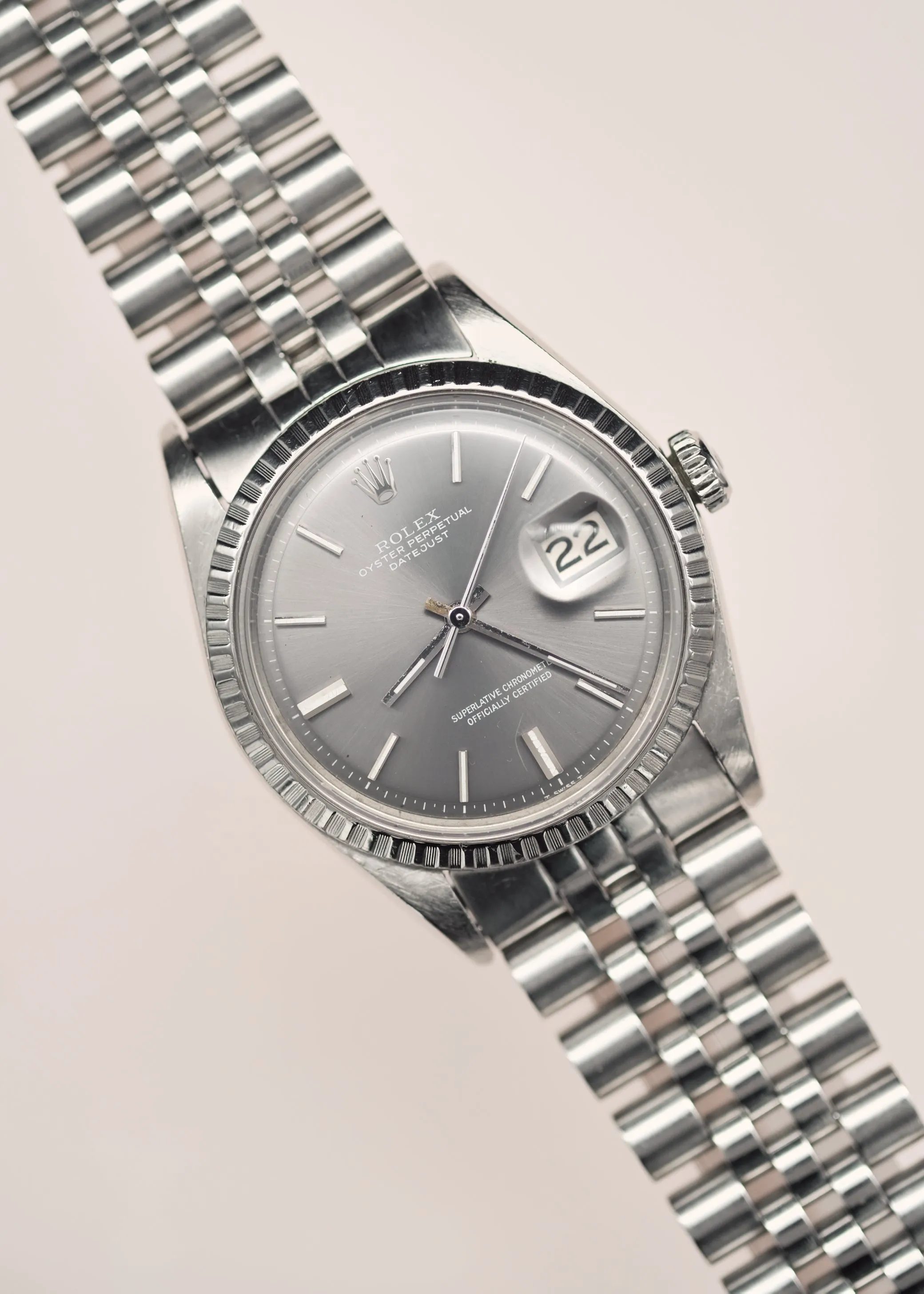 Rolex Datejust 1603 Grey Dial - 1970