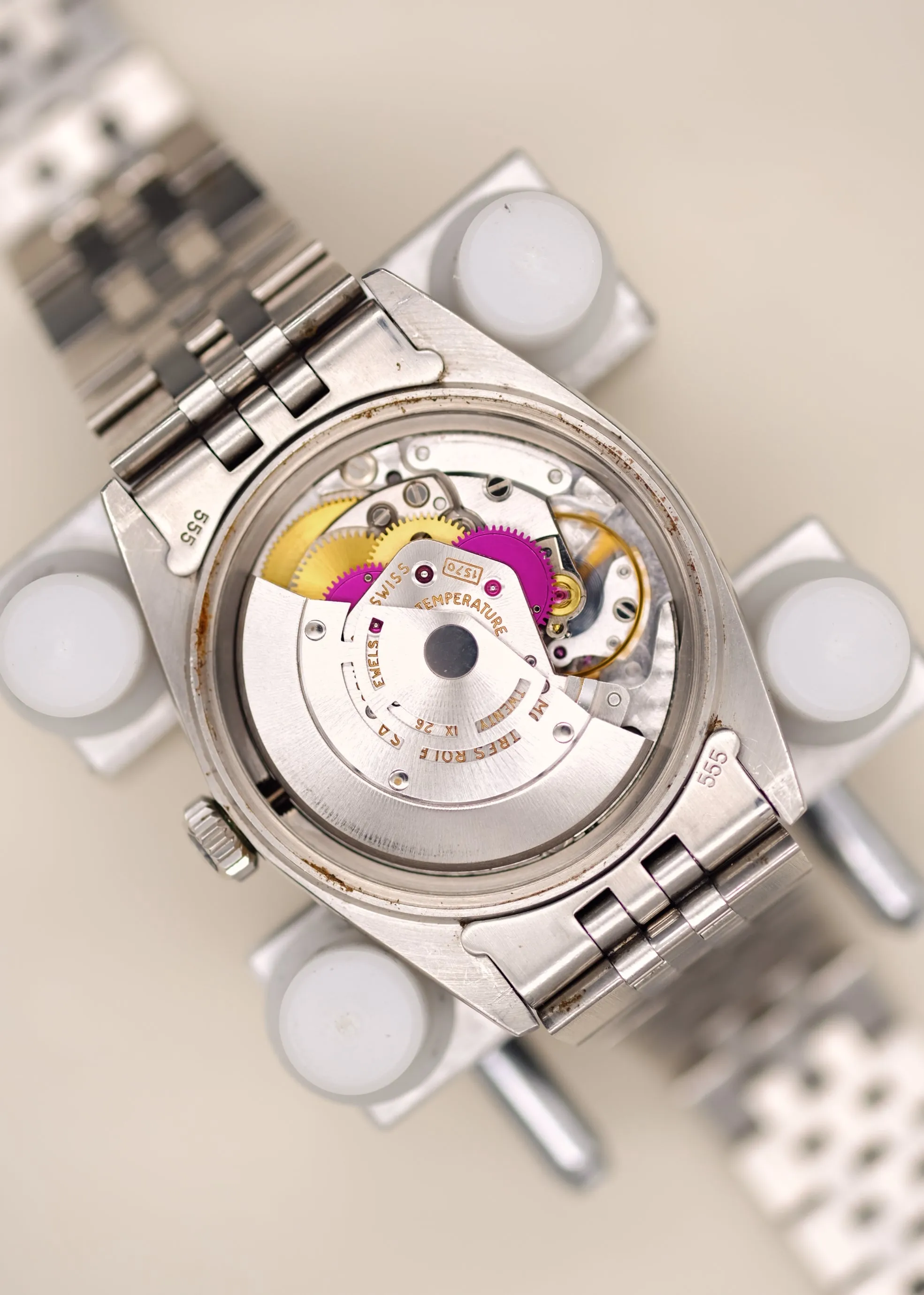 Rolex Datejust 1603 Lavender Dial Unpolished - 1978