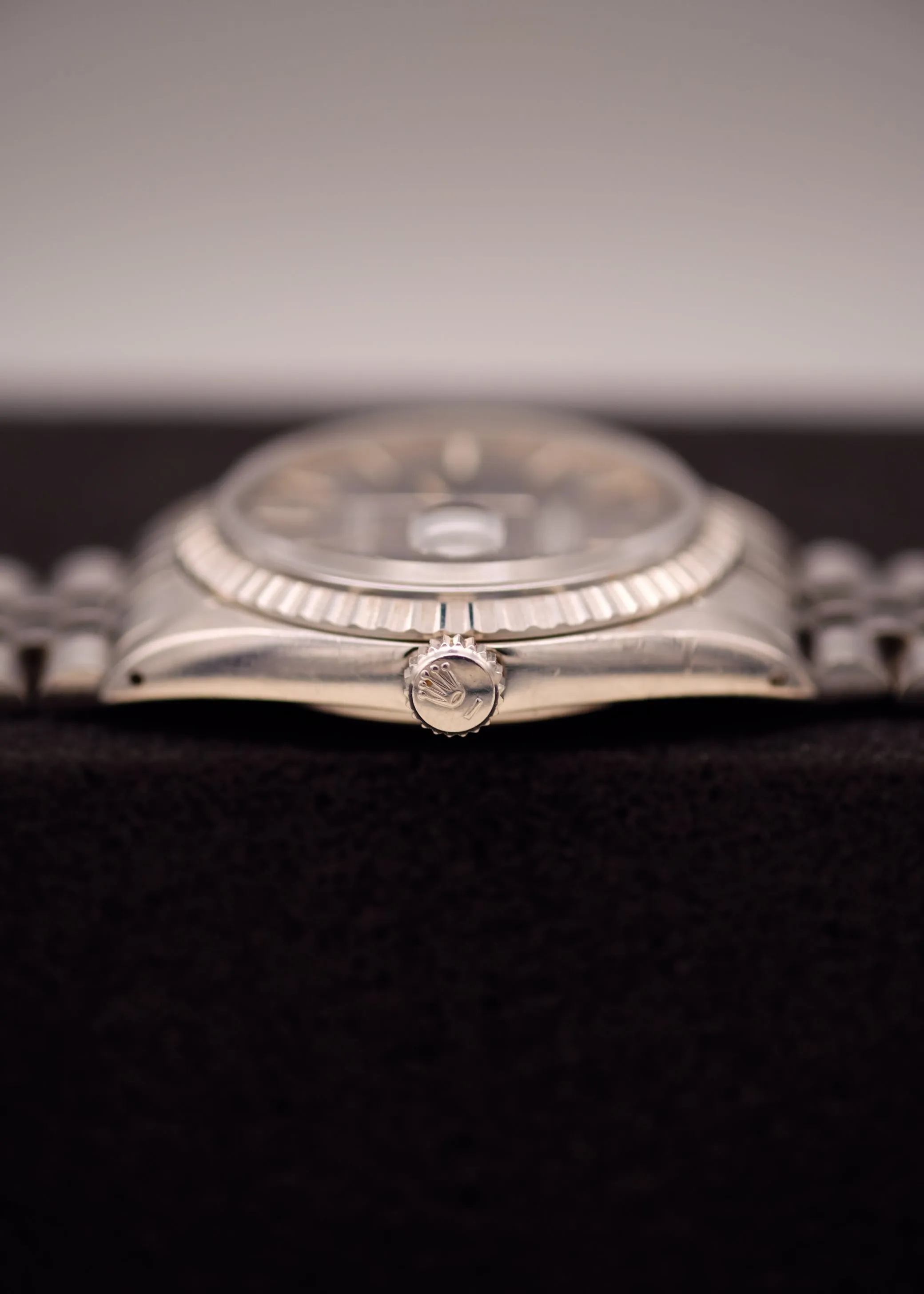 Rolex Datejust 1603 Lavender Dial Unpolished - 1978