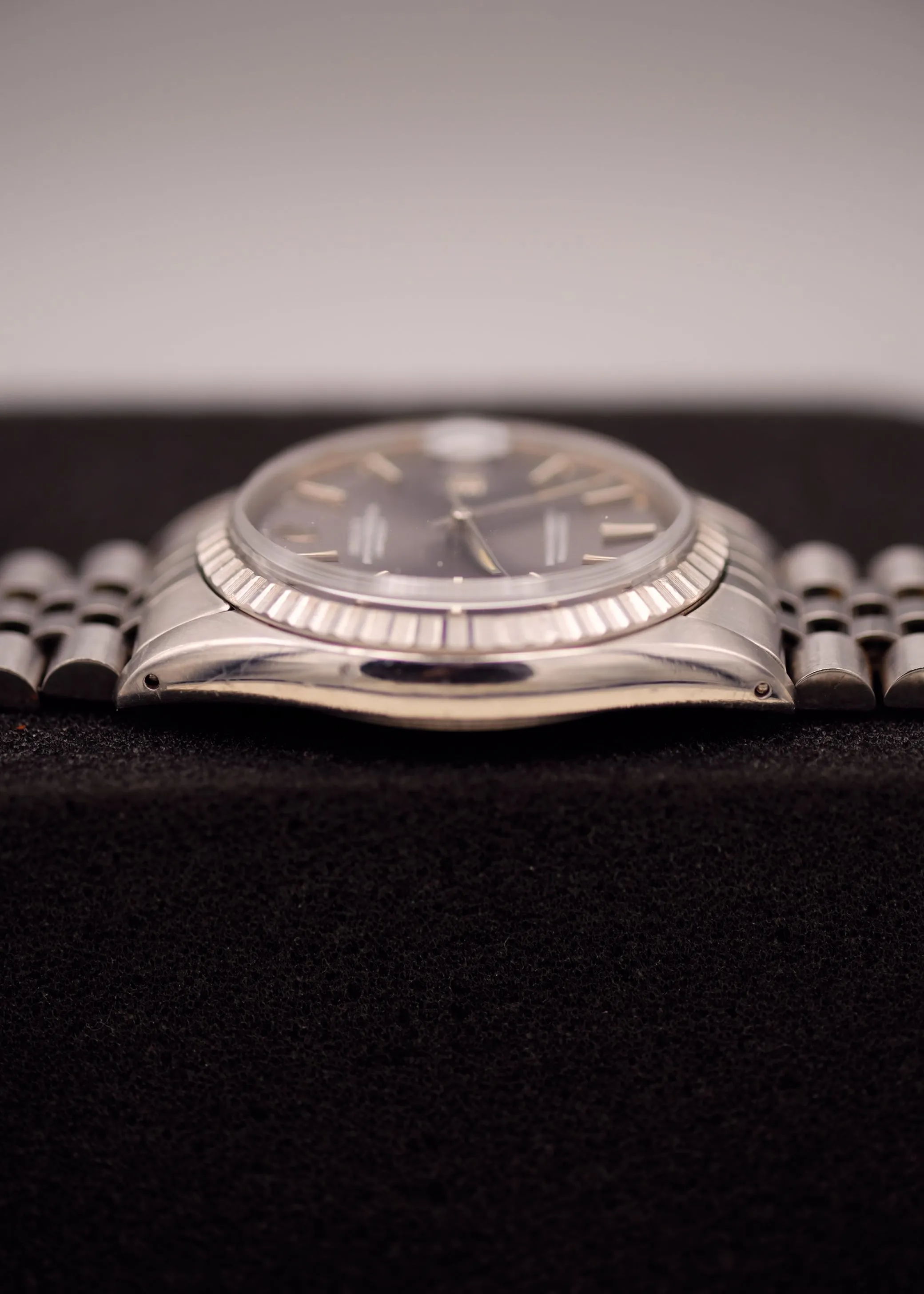 Rolex Datejust 1603 Lavender Dial Unpolished - 1978