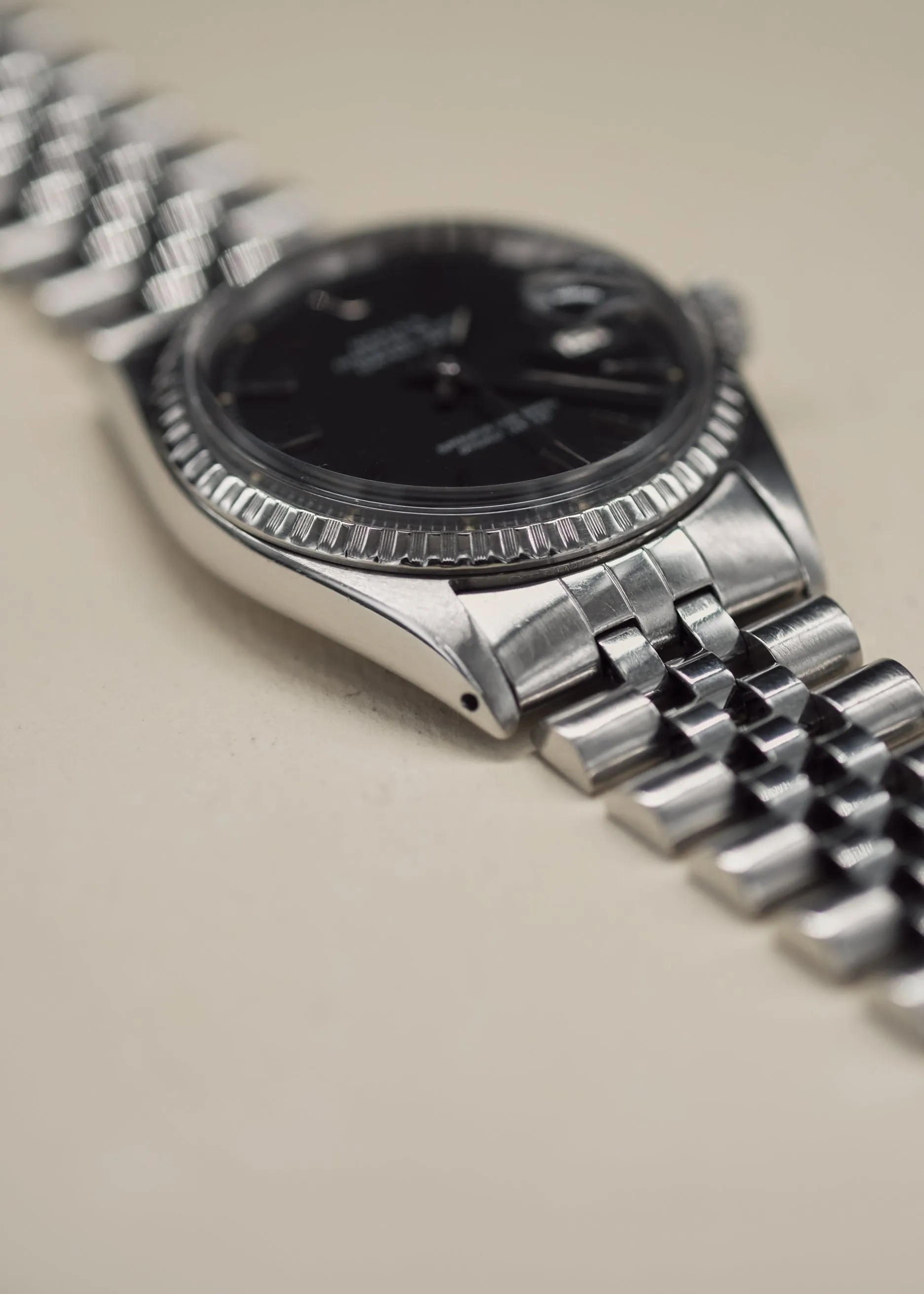 Rolex Datejust 1603 Matte Black Dial - 1970