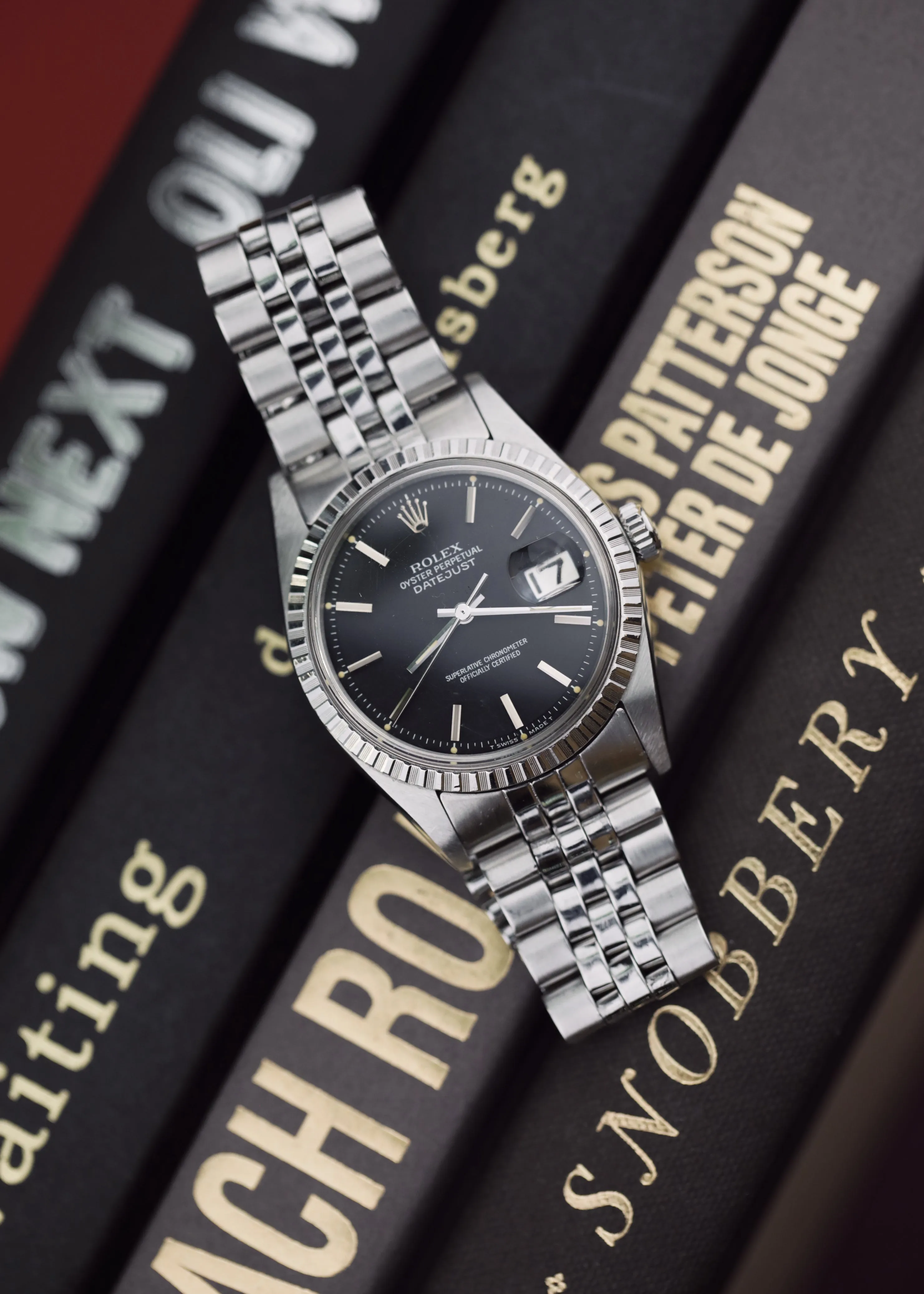 Rolex Datejust 1603 Matte Black Dial - 1971