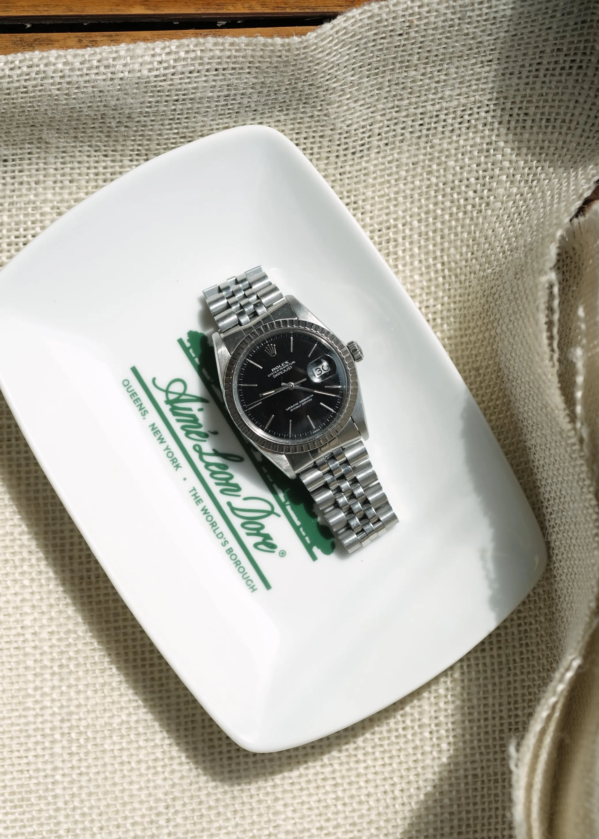Rolex Datejust 16030 Black Dial - 1984