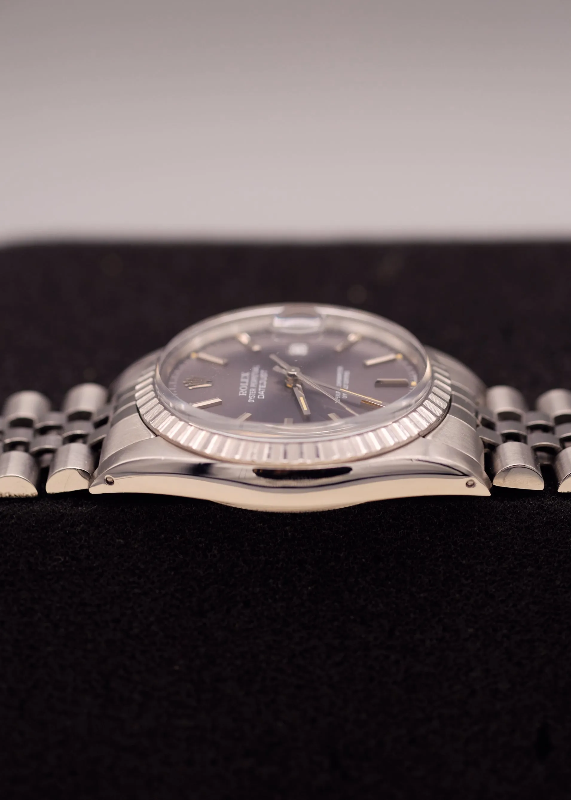 Rolex Datejust 16030 Grey Dial Unpolished - 1986