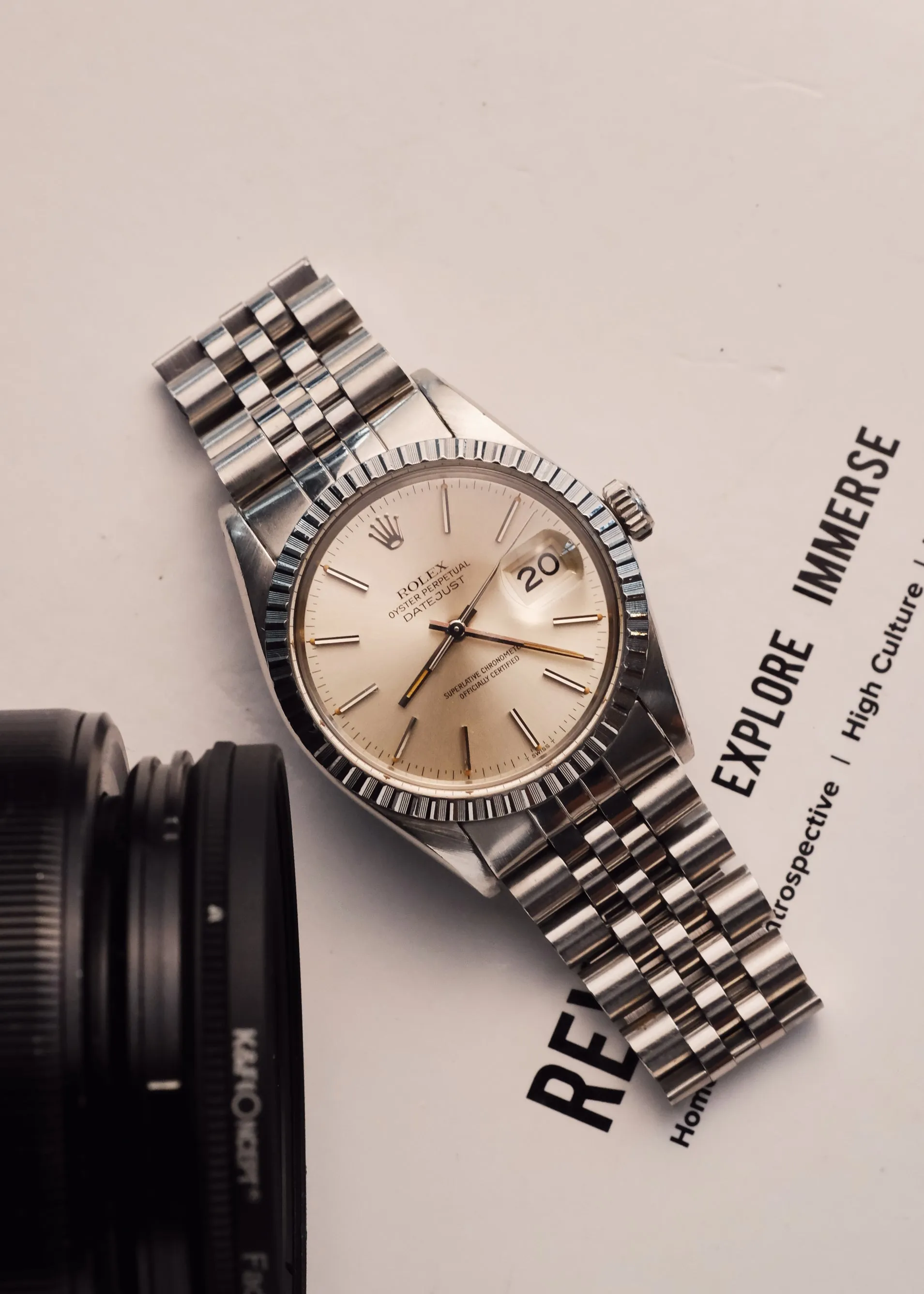 Rolex Datejust 16030 Pumpkin Patina - 1981