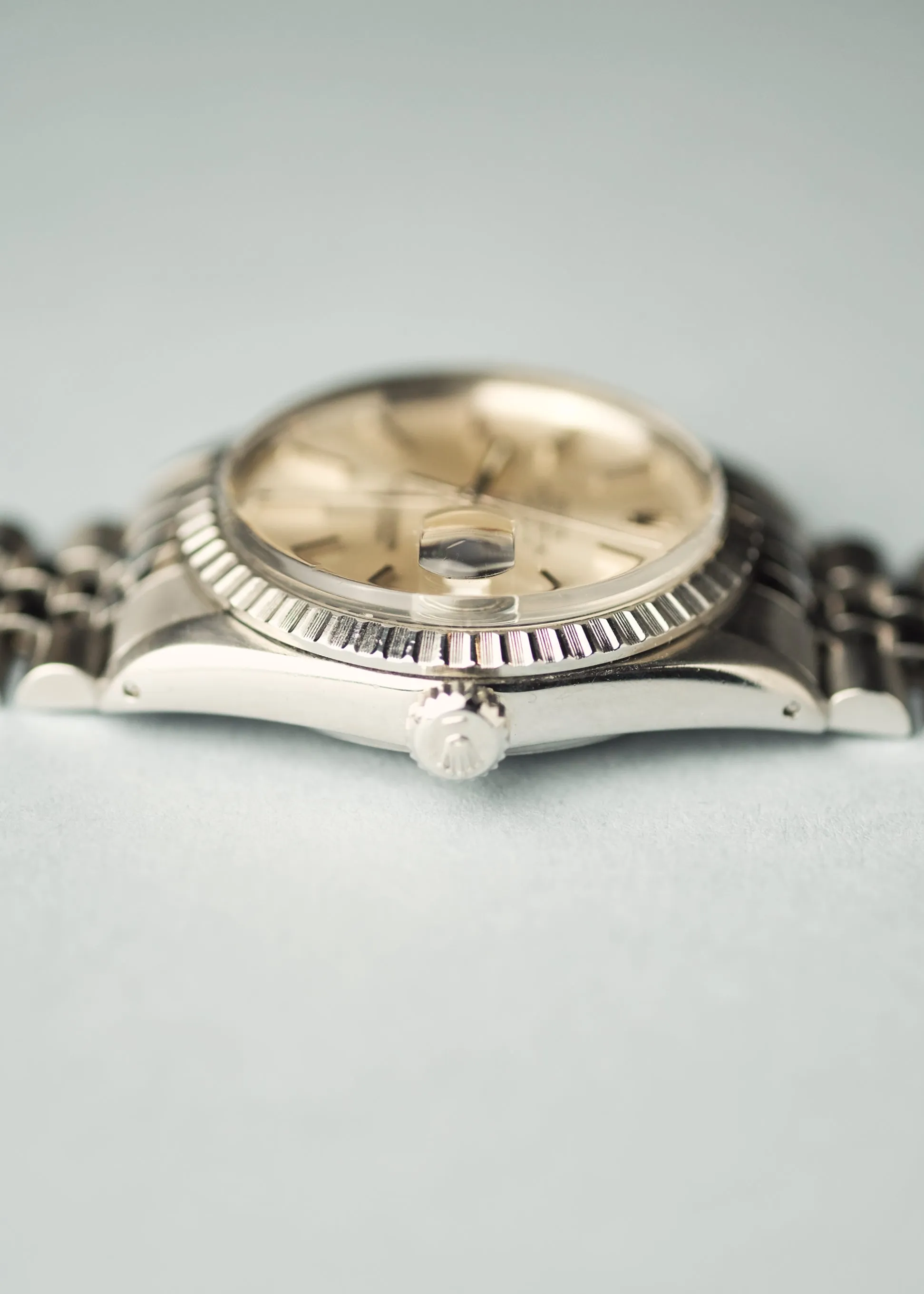 Rolex Datejust 16030 Silver Dial Full Set - 1984