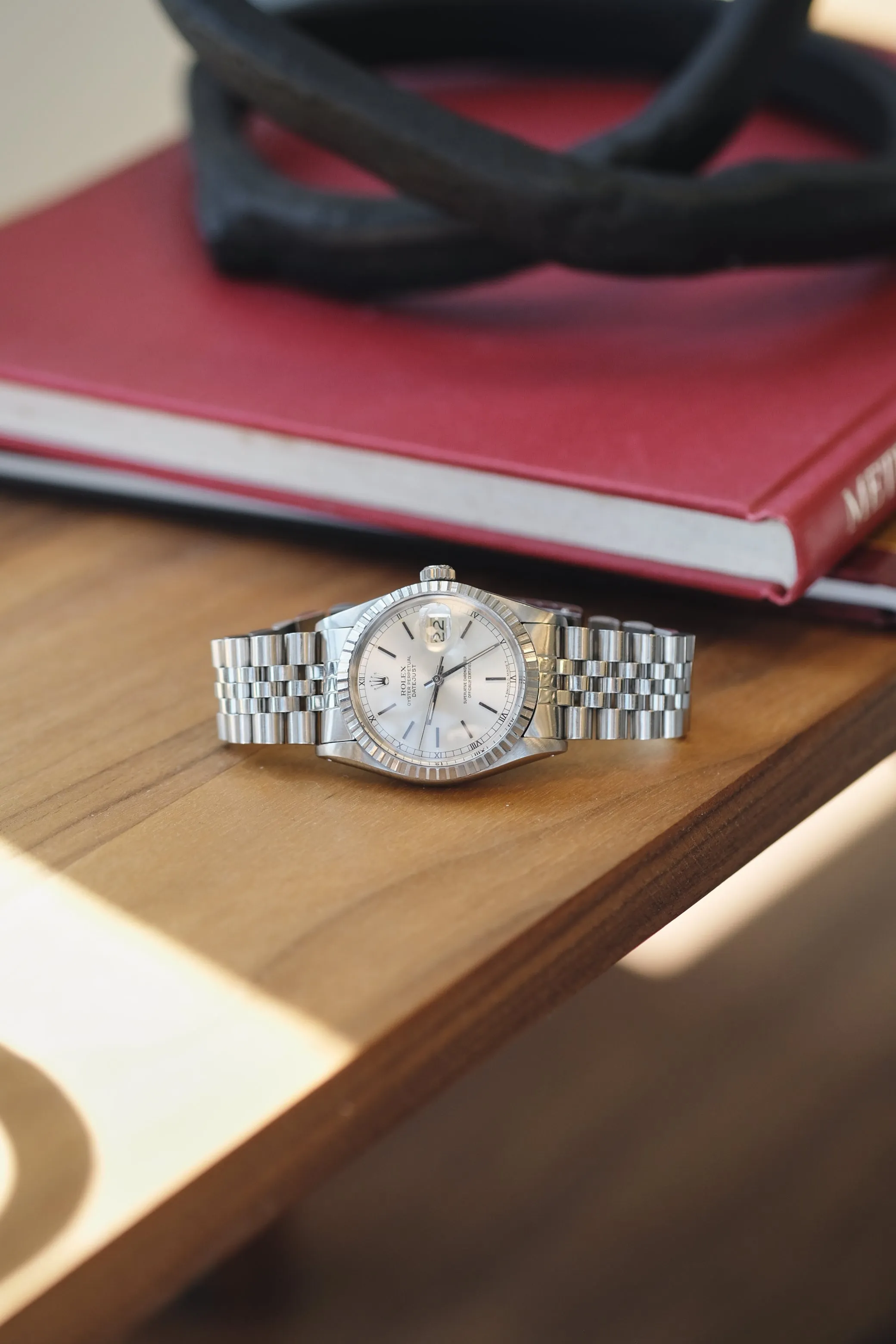 Rolex Datejust 16030 Silver Roman Dial - 1984