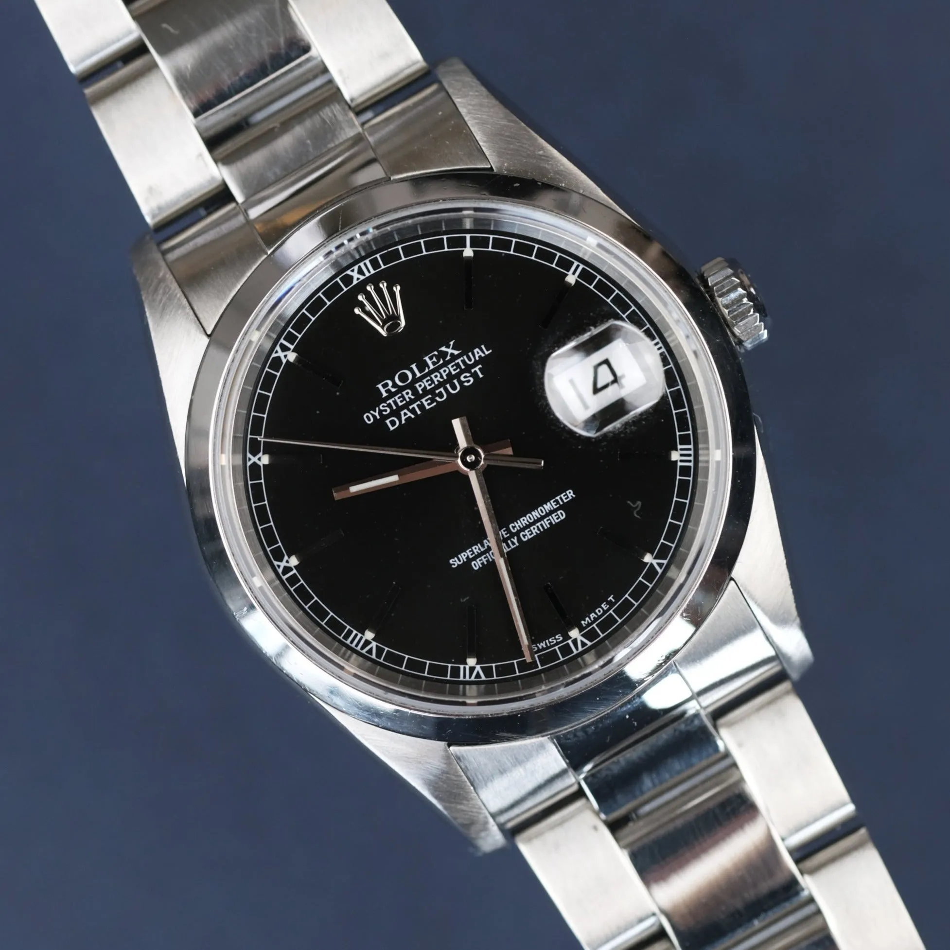 Rolex Datejust 16200 Black Dial - 1997/8