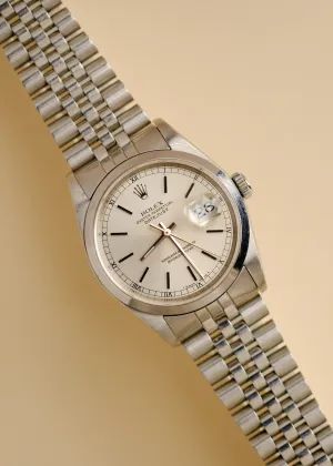 Rolex Datejust 16200 Roman Chapter Ring w/Papers - 1987