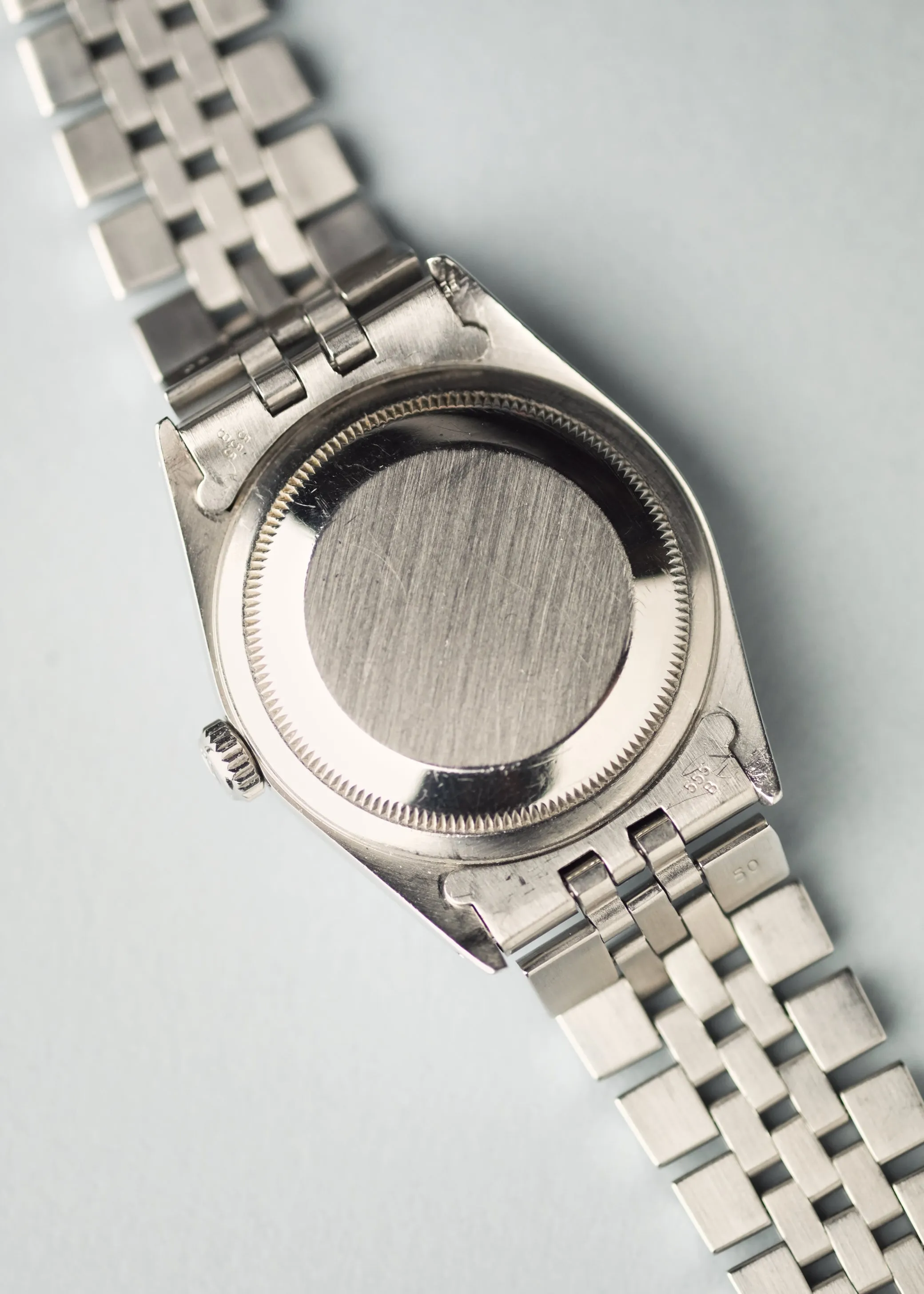 Rolex Datejust 16220 Black Sandy Dial w/Box - 1989
