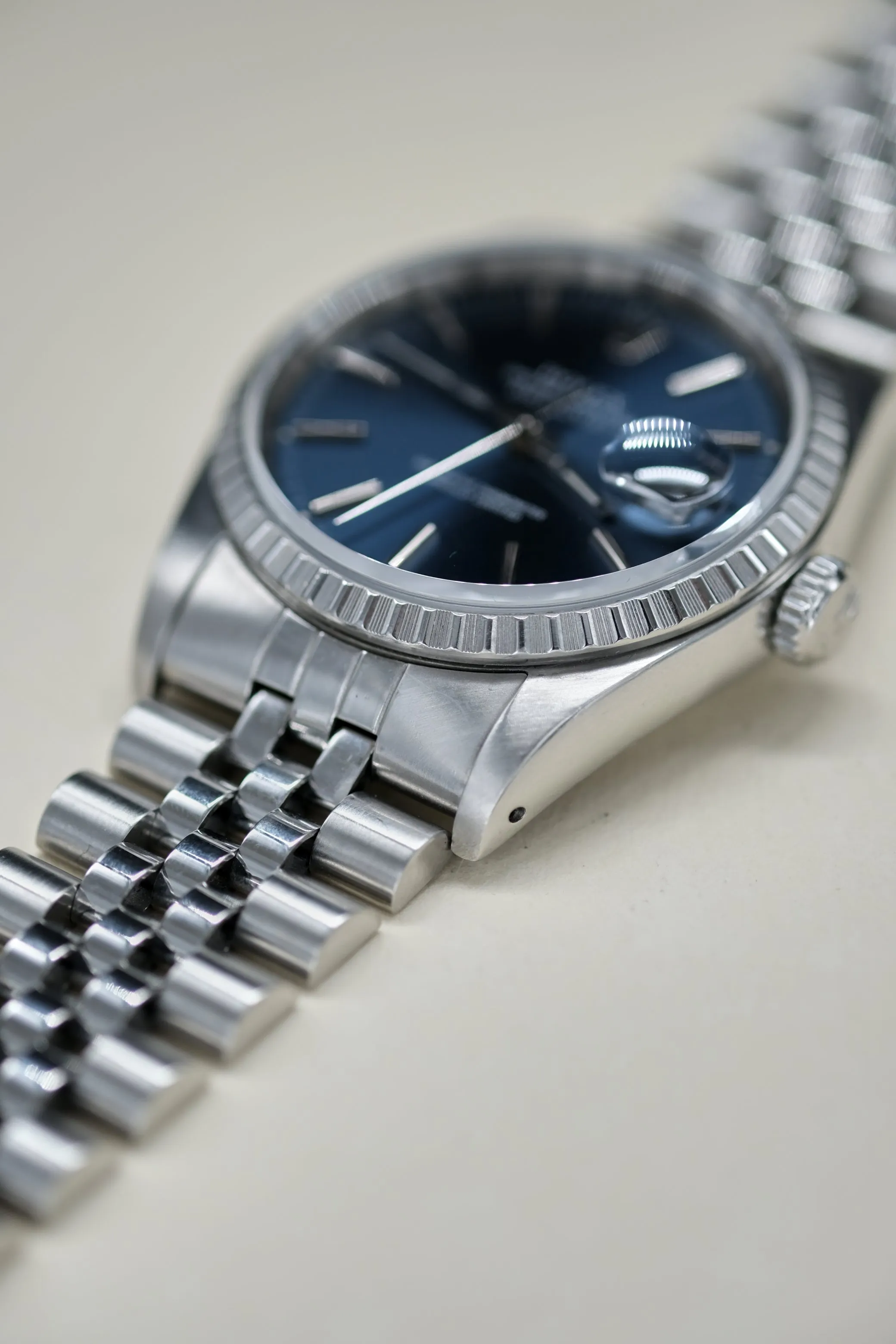 Rolex Datejust 16220 Blue Dial - 1989