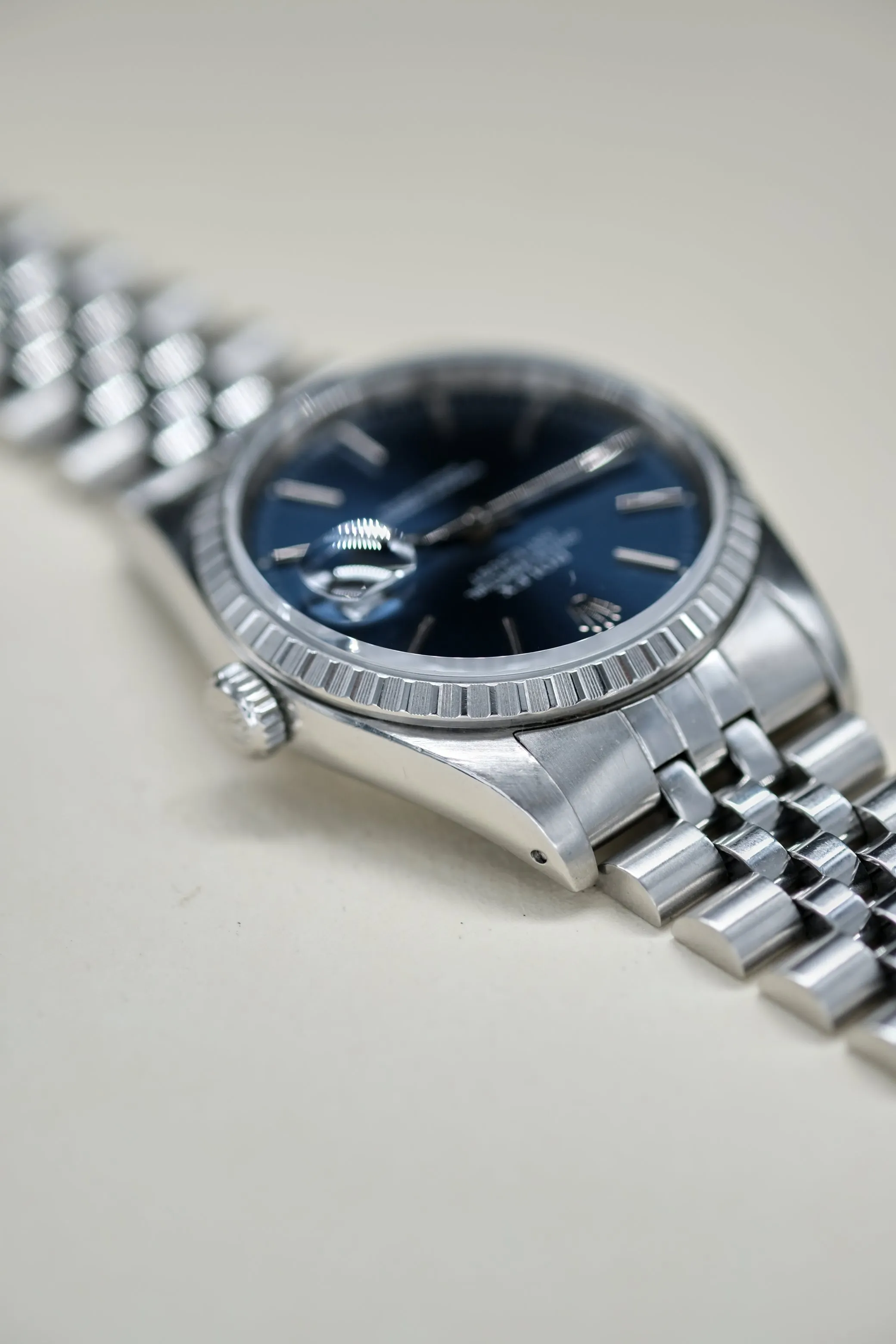 Rolex Datejust 16220 Blue Dial - 1989