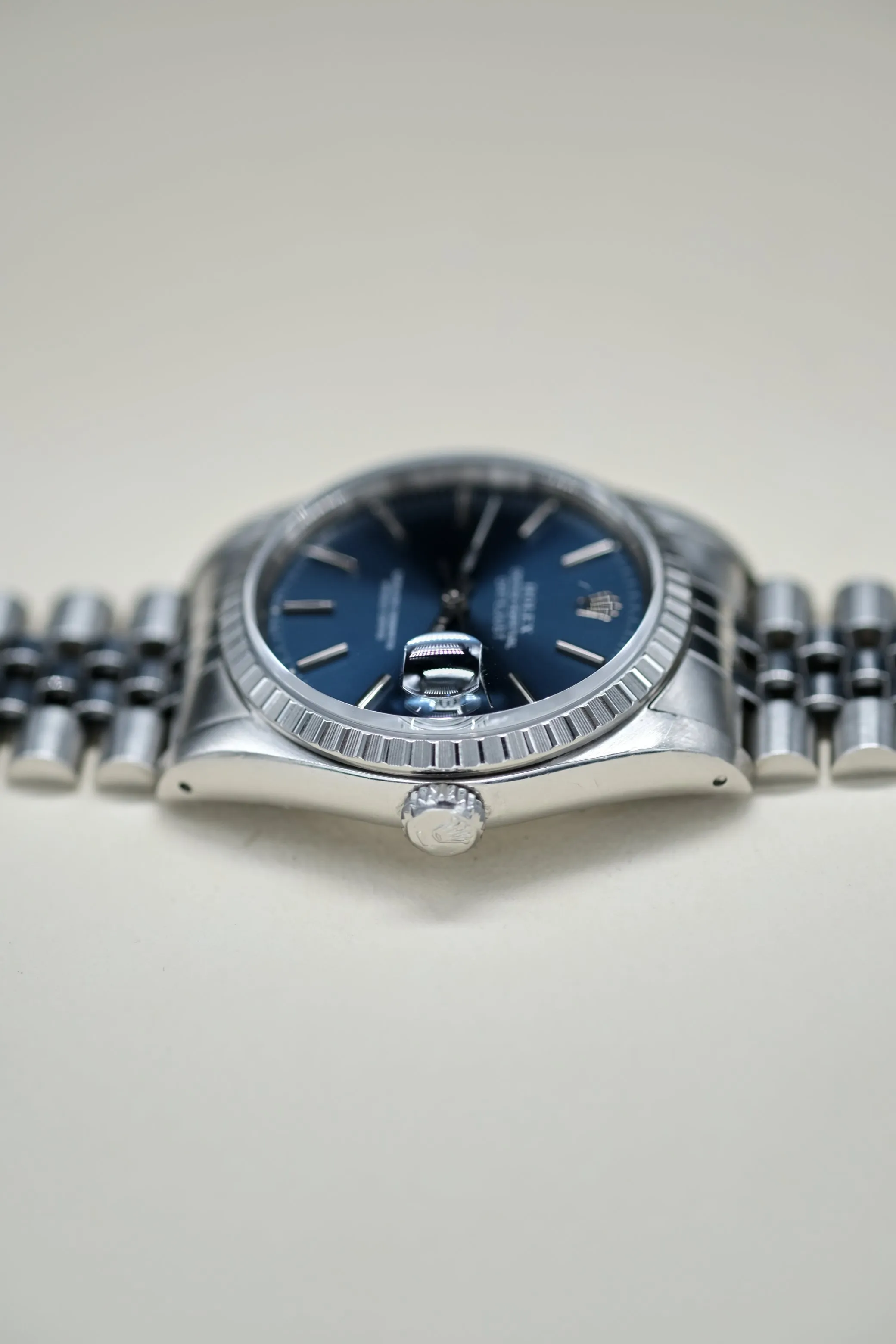 Rolex Datejust 16220 Blue Dial - 1989