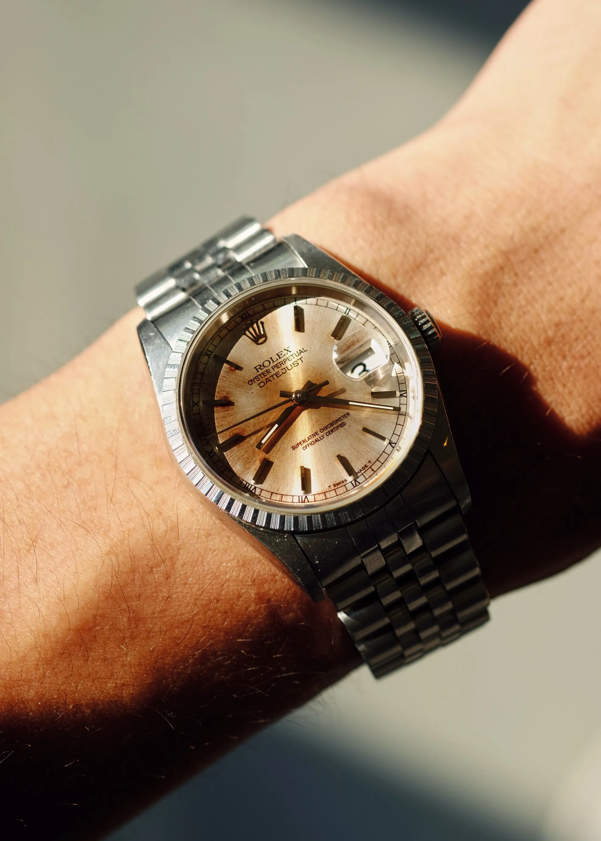 Rolex Datejust 16220 "Smoked Salmon" Dial - 1993