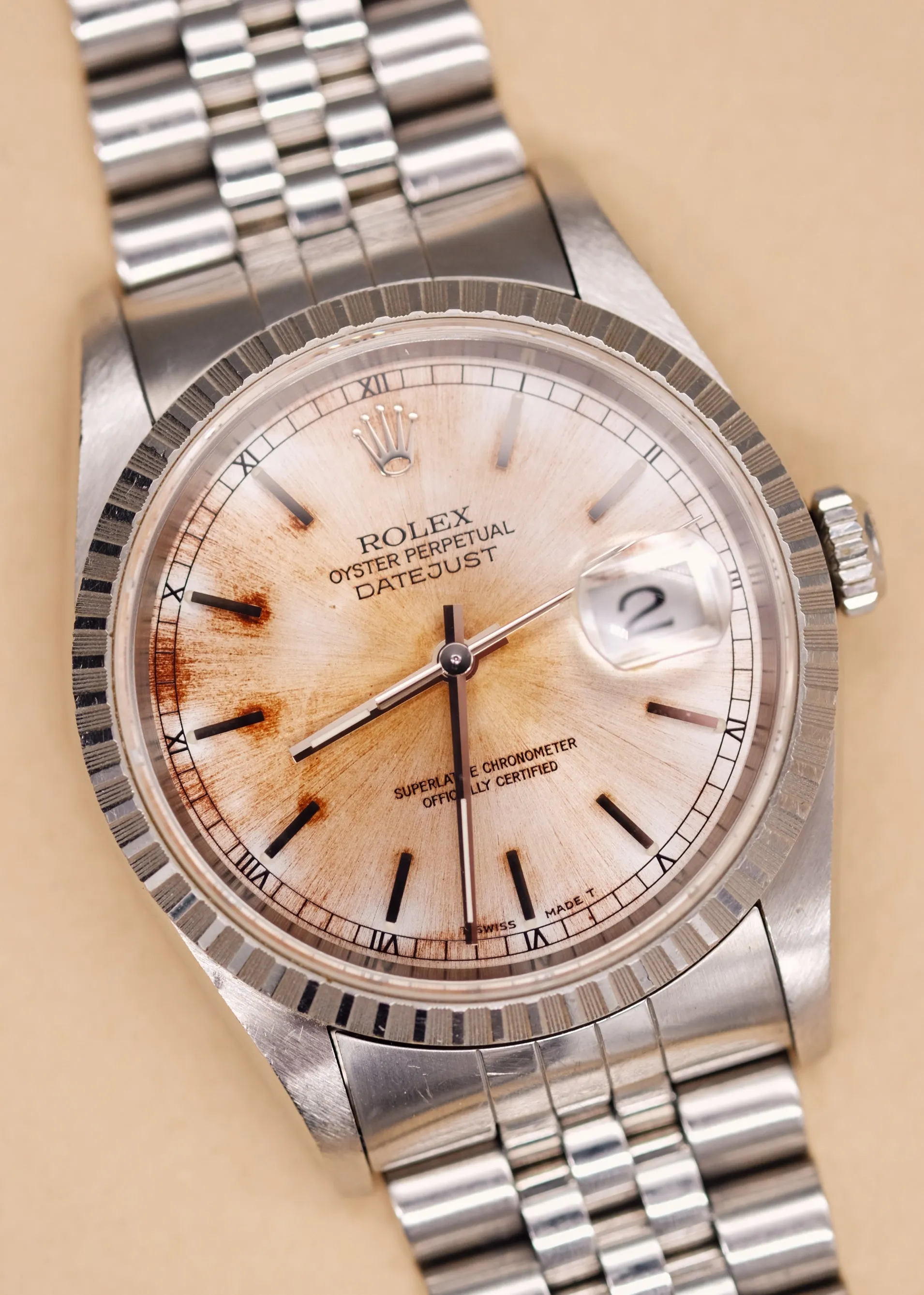 Rolex Datejust 16220 "Smoked Salmon" Dial - 1993