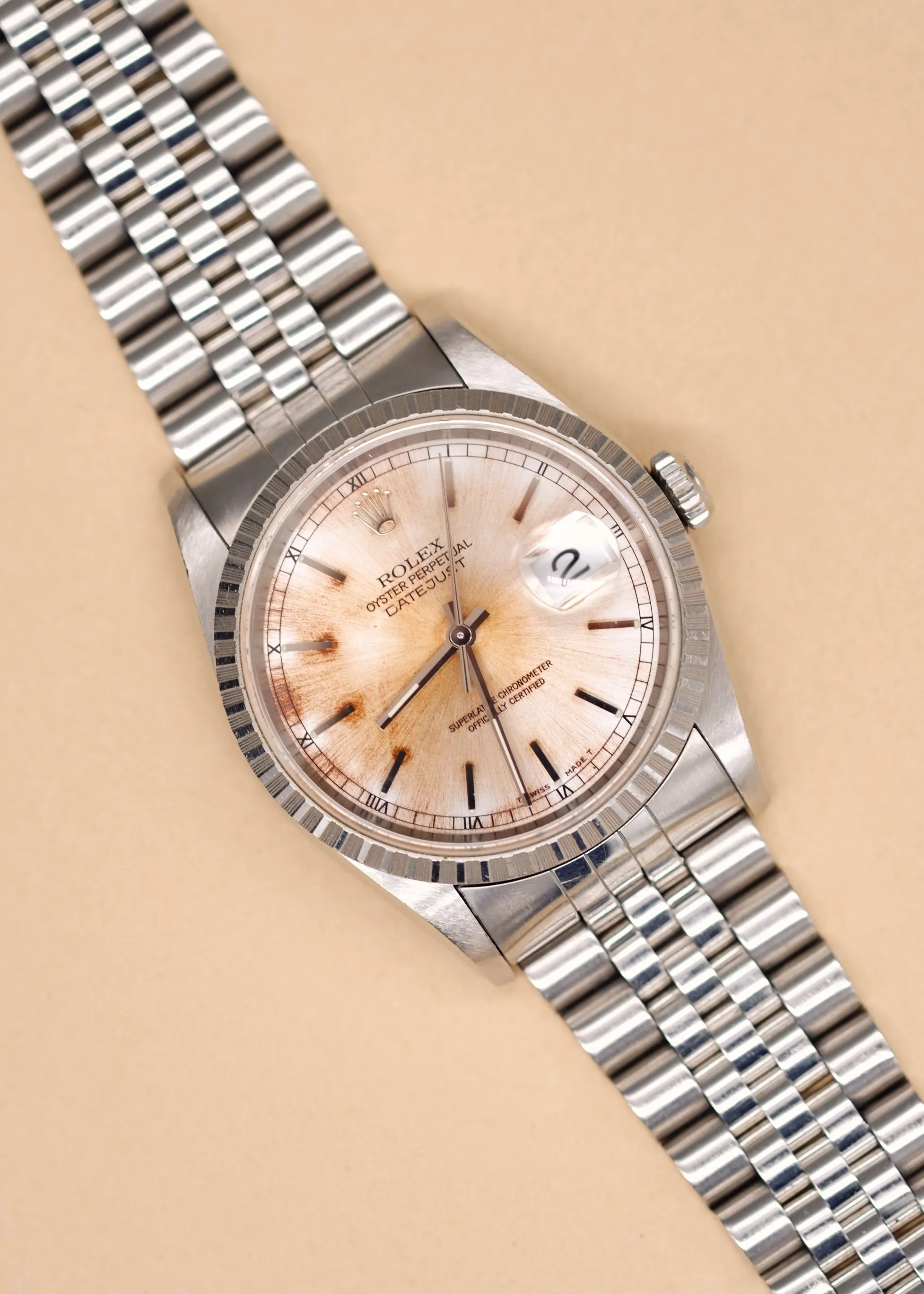 Rolex Datejust 16220 "Smoked Salmon" Dial - 1993