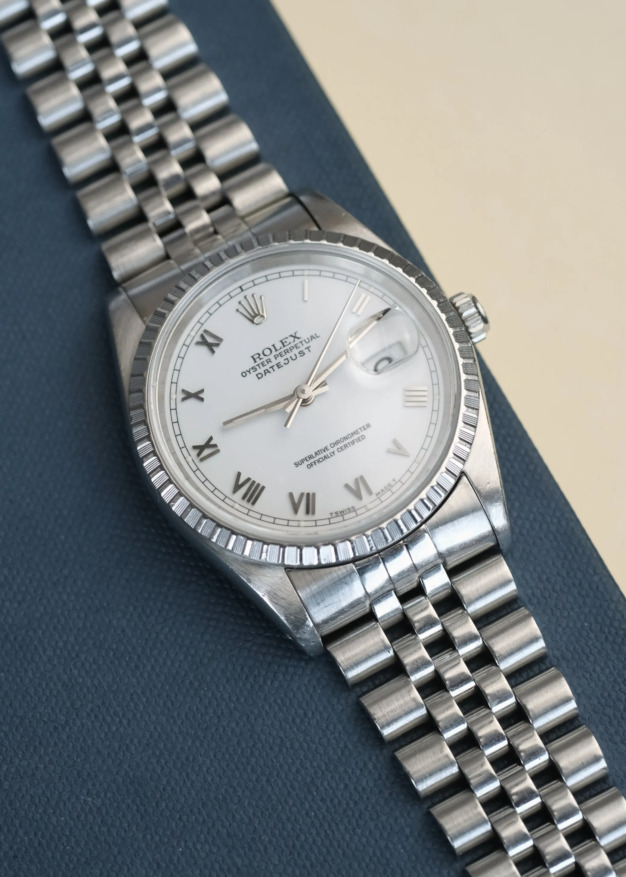 Rolex Datejust 16220 Roman Dial - 1991