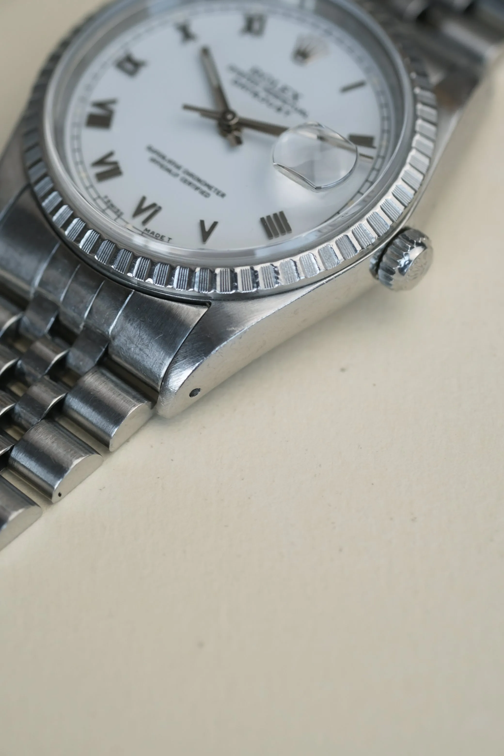Rolex Datejust 16220 Roman Dial - 1991