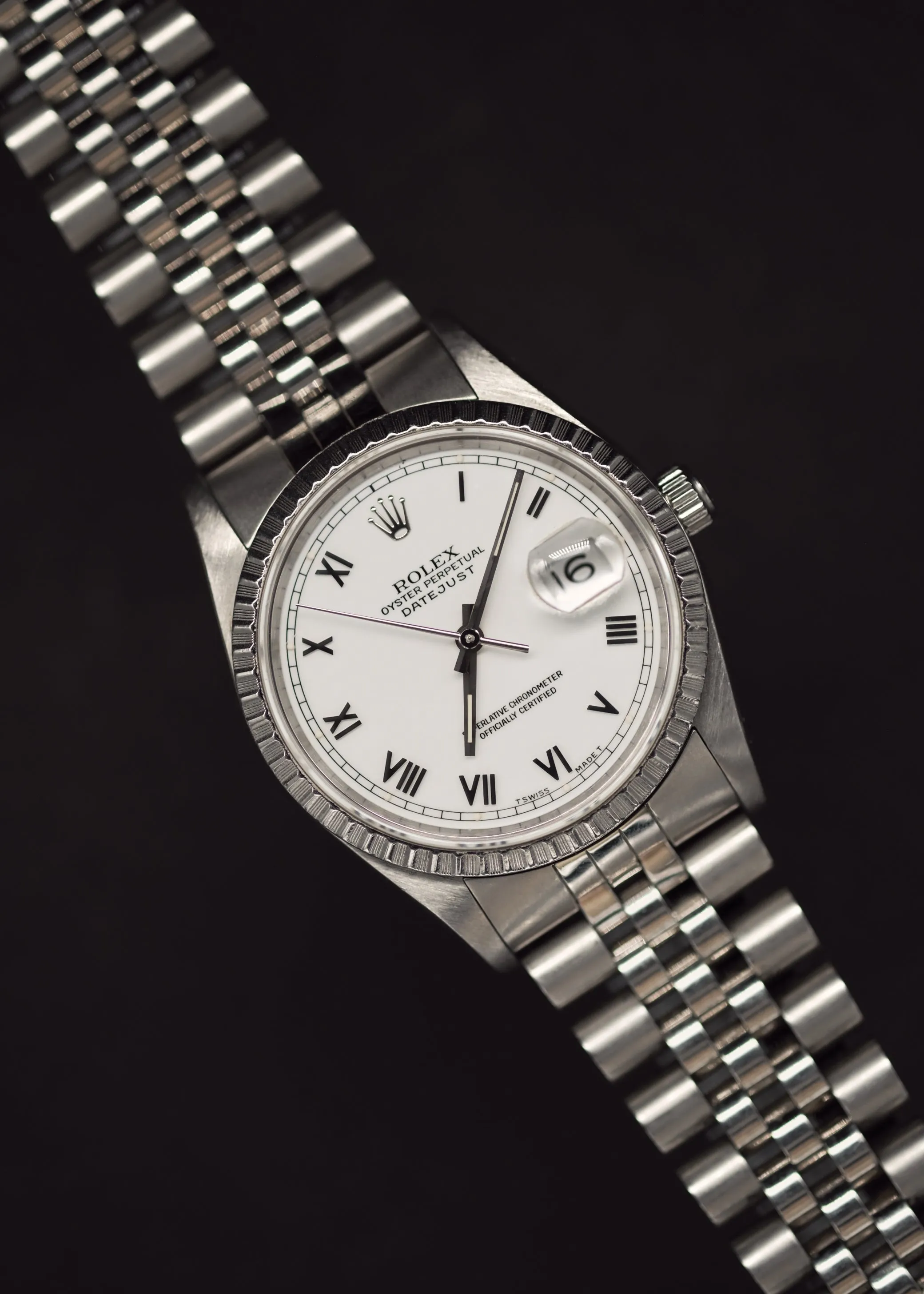 Rolex Datejust 16220 Roman Dial - 1991