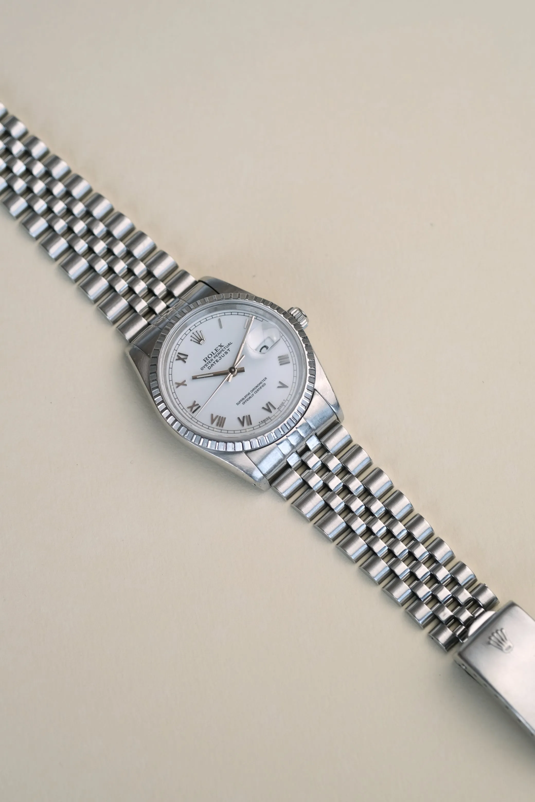 Rolex Datejust 16220 Roman Dial - 1991