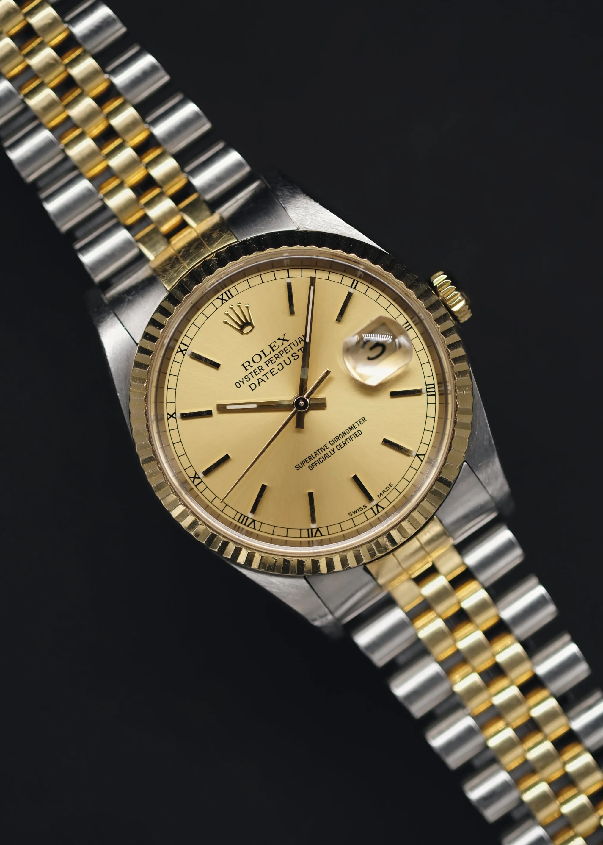 Rolex Datejust 16233 Roman Track Dial - Y 2001/2