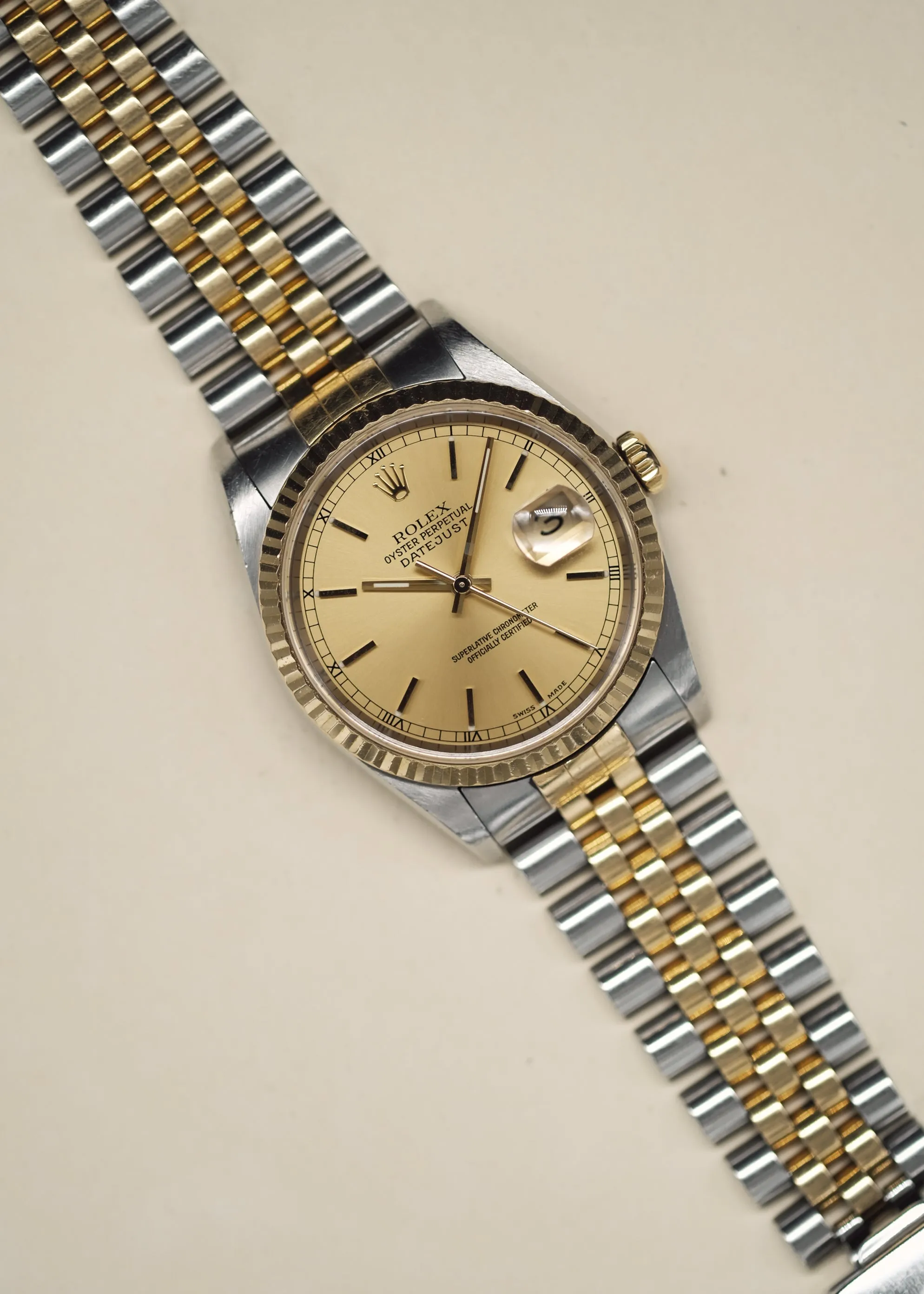 Rolex Datejust 16233 Roman Track Dial - Y 2001/2