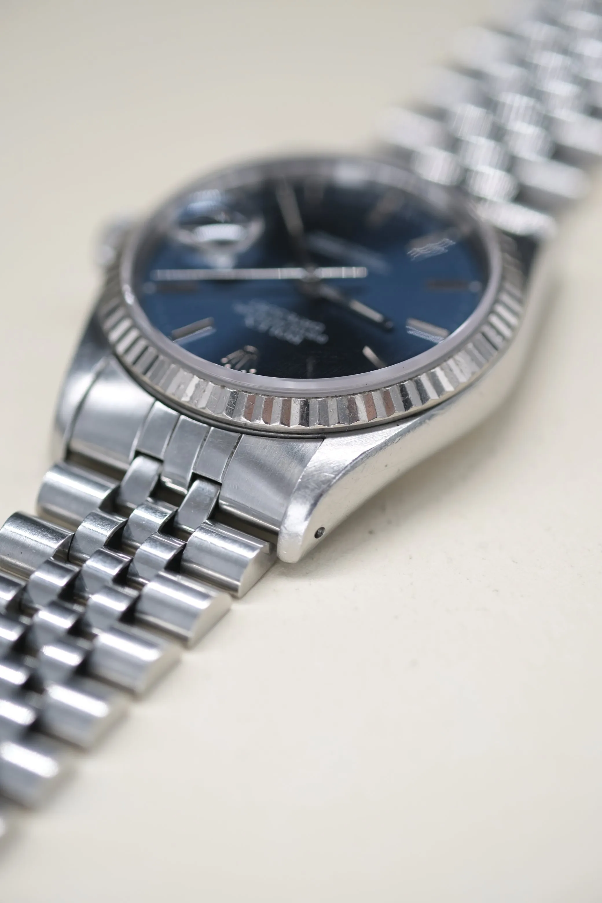 Rolex Datejust 16234 Blue Dial - 1991