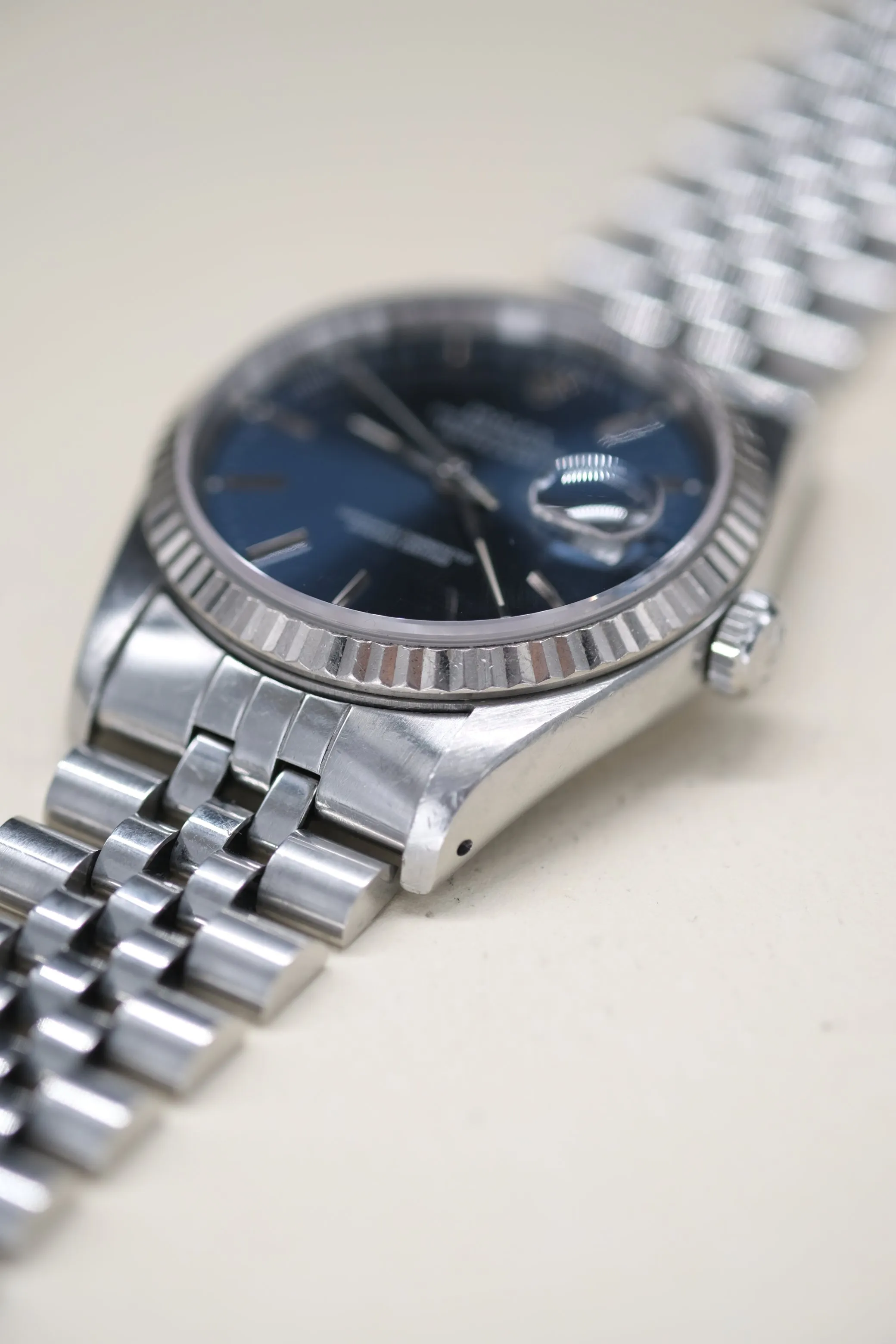 Rolex Datejust 16234 Blue Dial - 1991