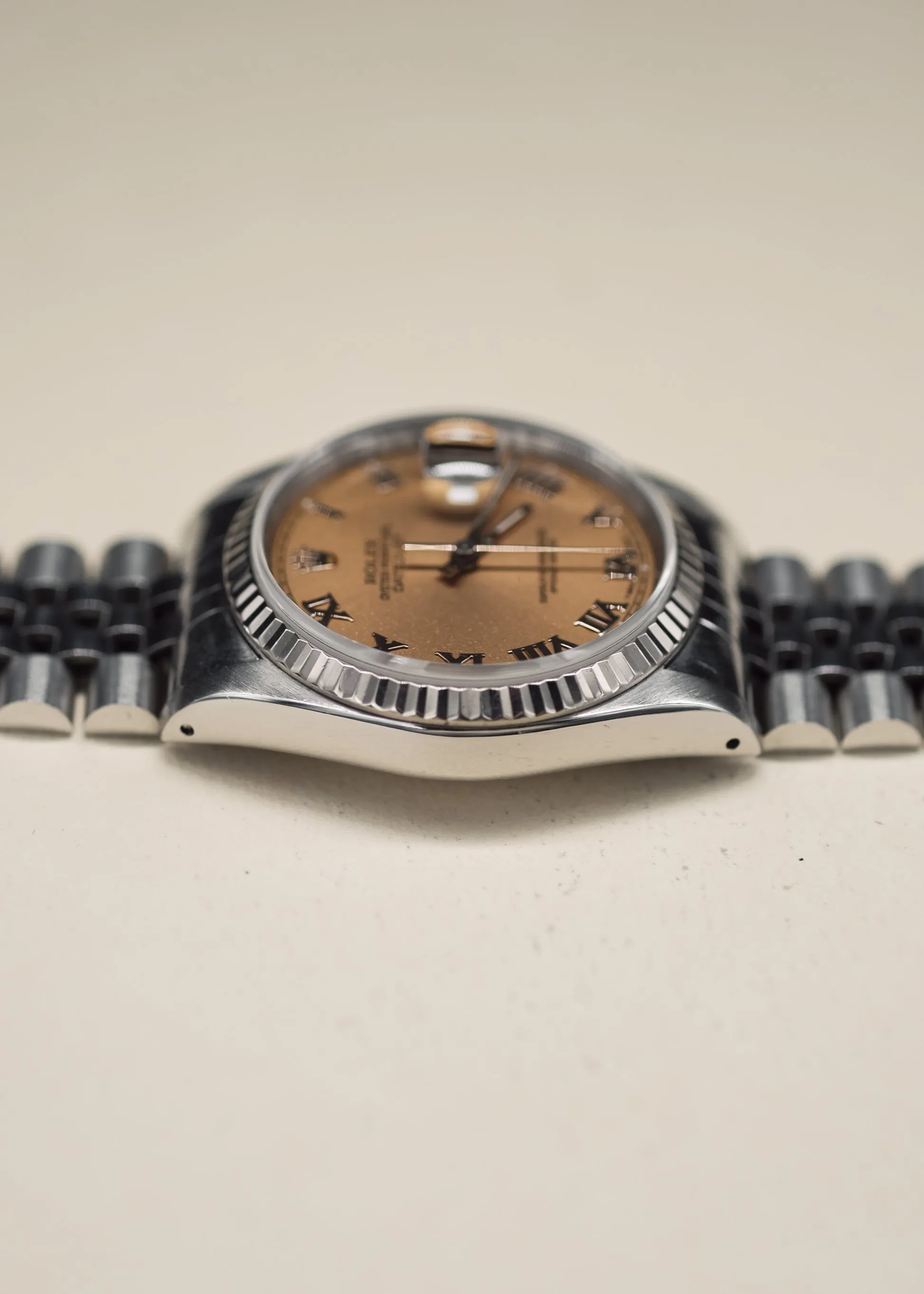 Rolex Datejust 16234 Salmon Roman Dial - 1989