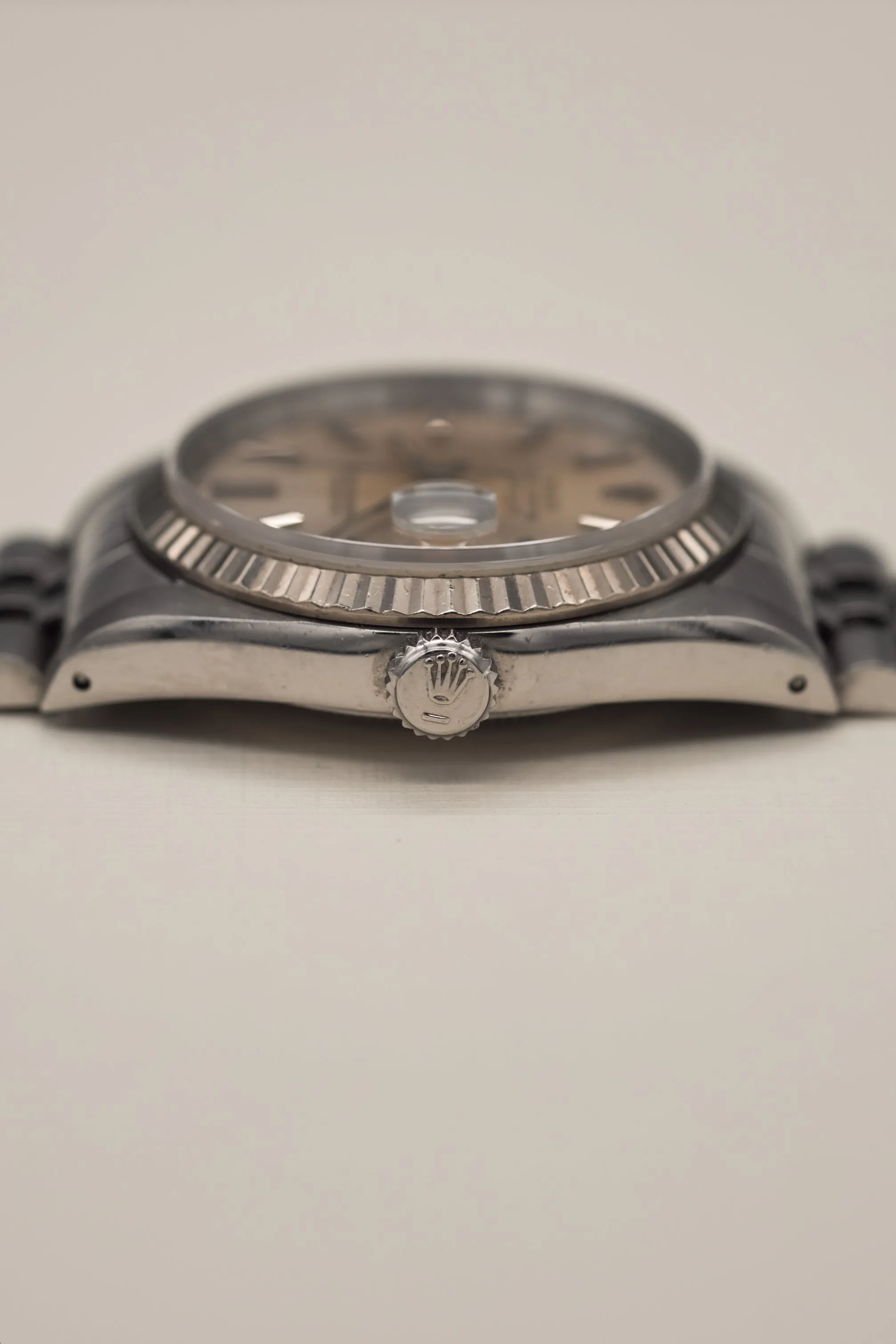 Rolex Datejust 16234 Silver Tropical Dial - 1991