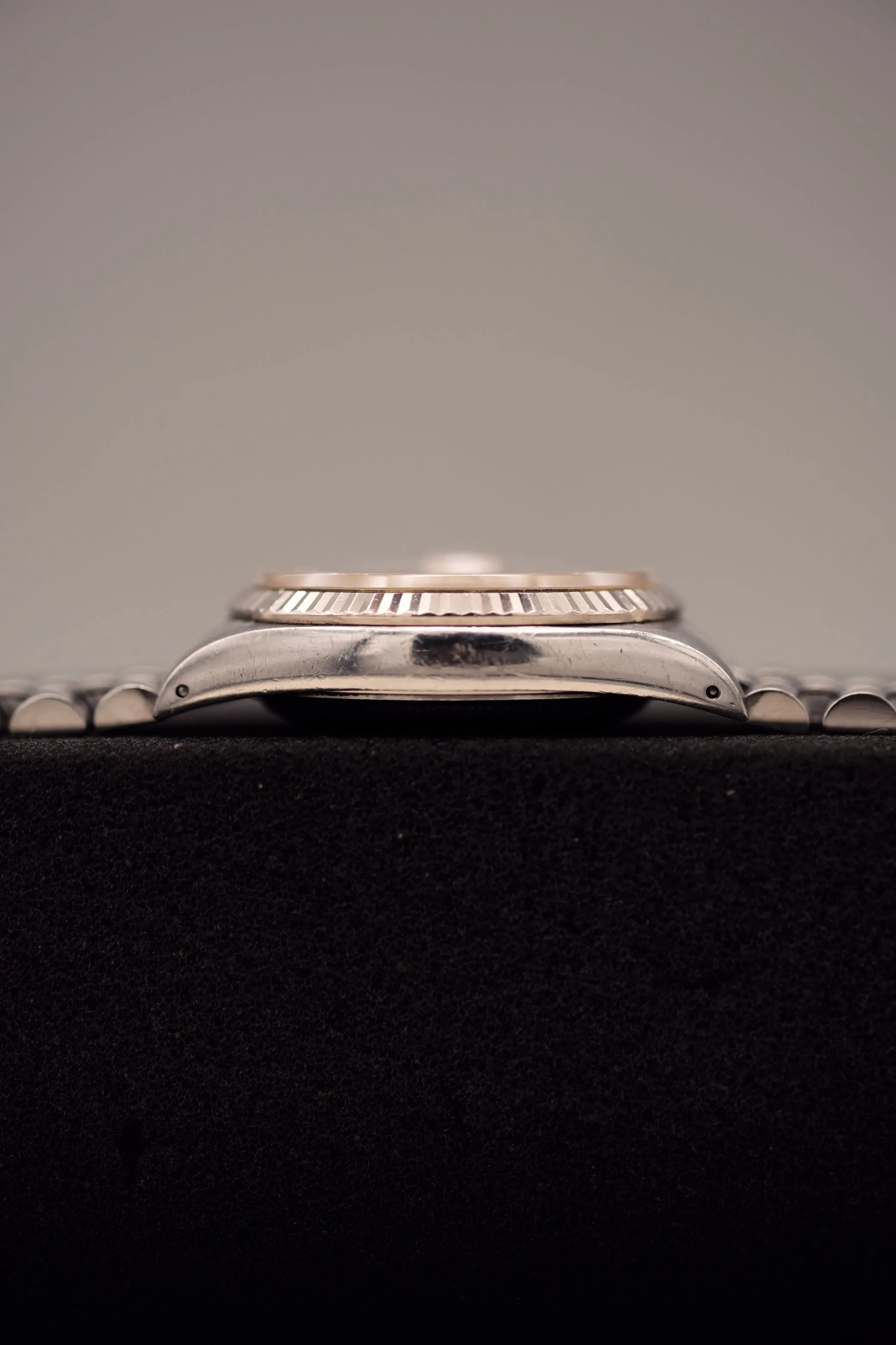 Rolex Datejust 16234 Silver Tropical Dial Unpolished - 1990