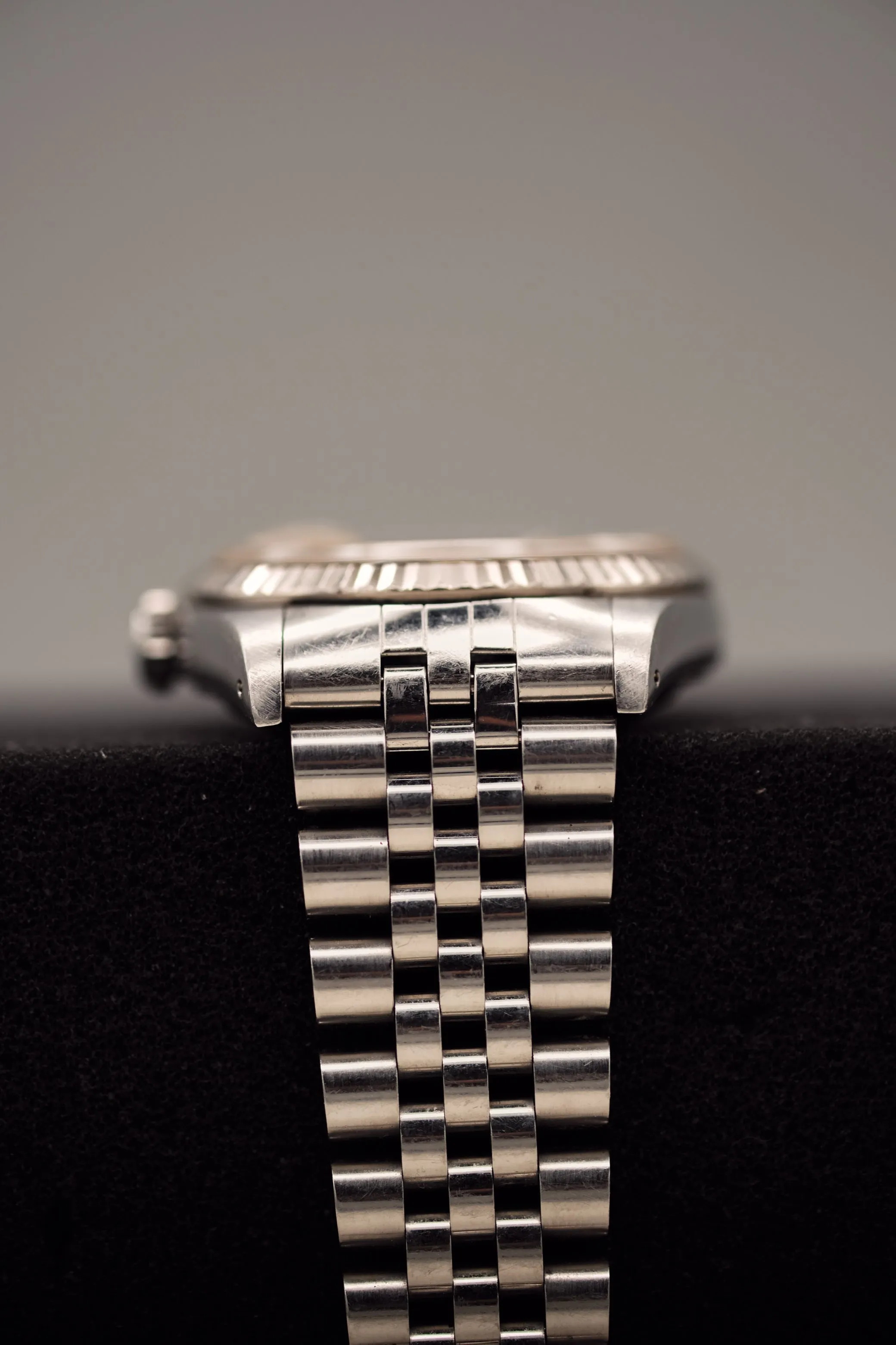 Rolex Datejust 16234 Silver Tropical Dial Unpolished - 1990