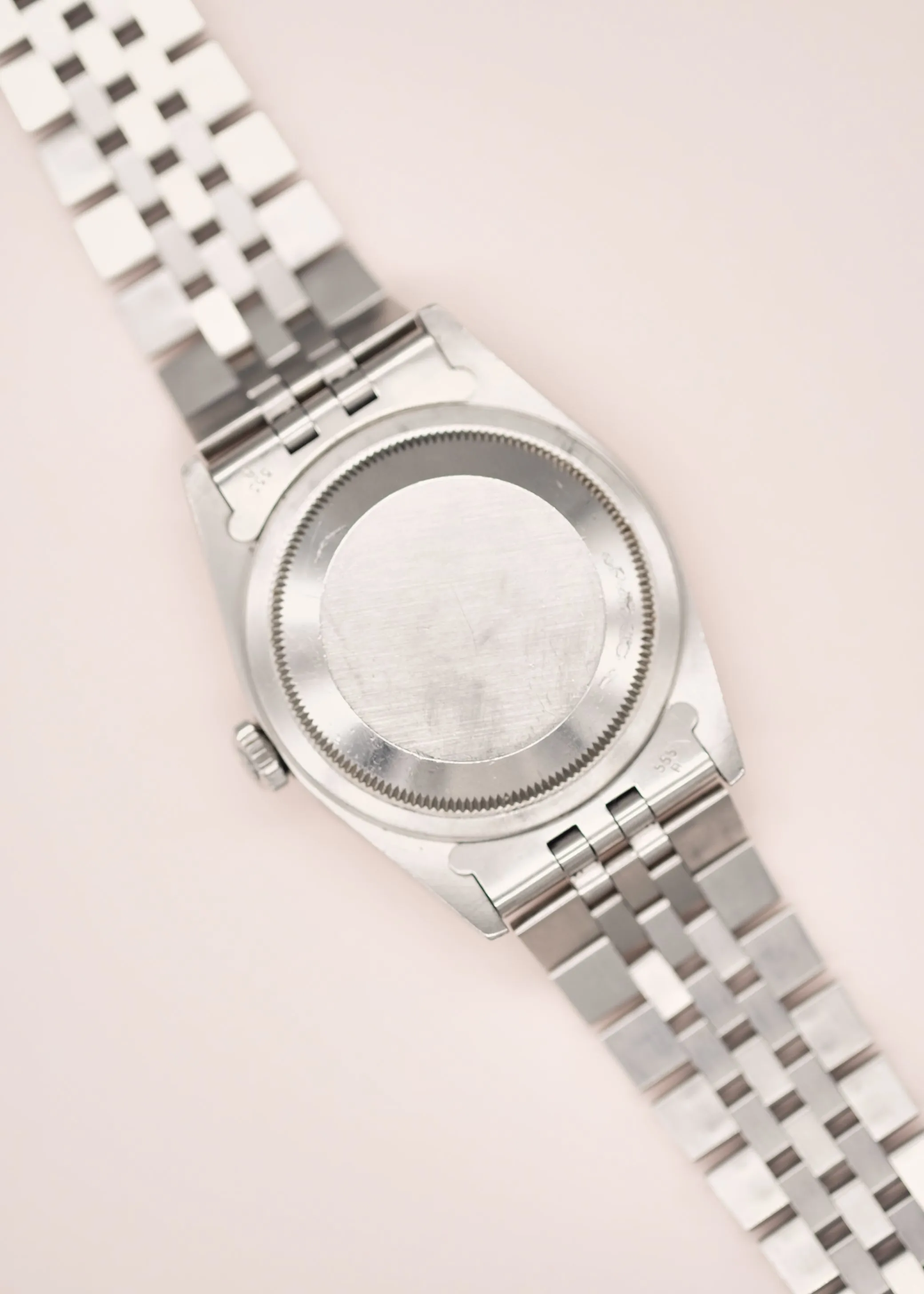 Rolex Datejust 16234 Silver Tropical Dial Unpolished - 1990