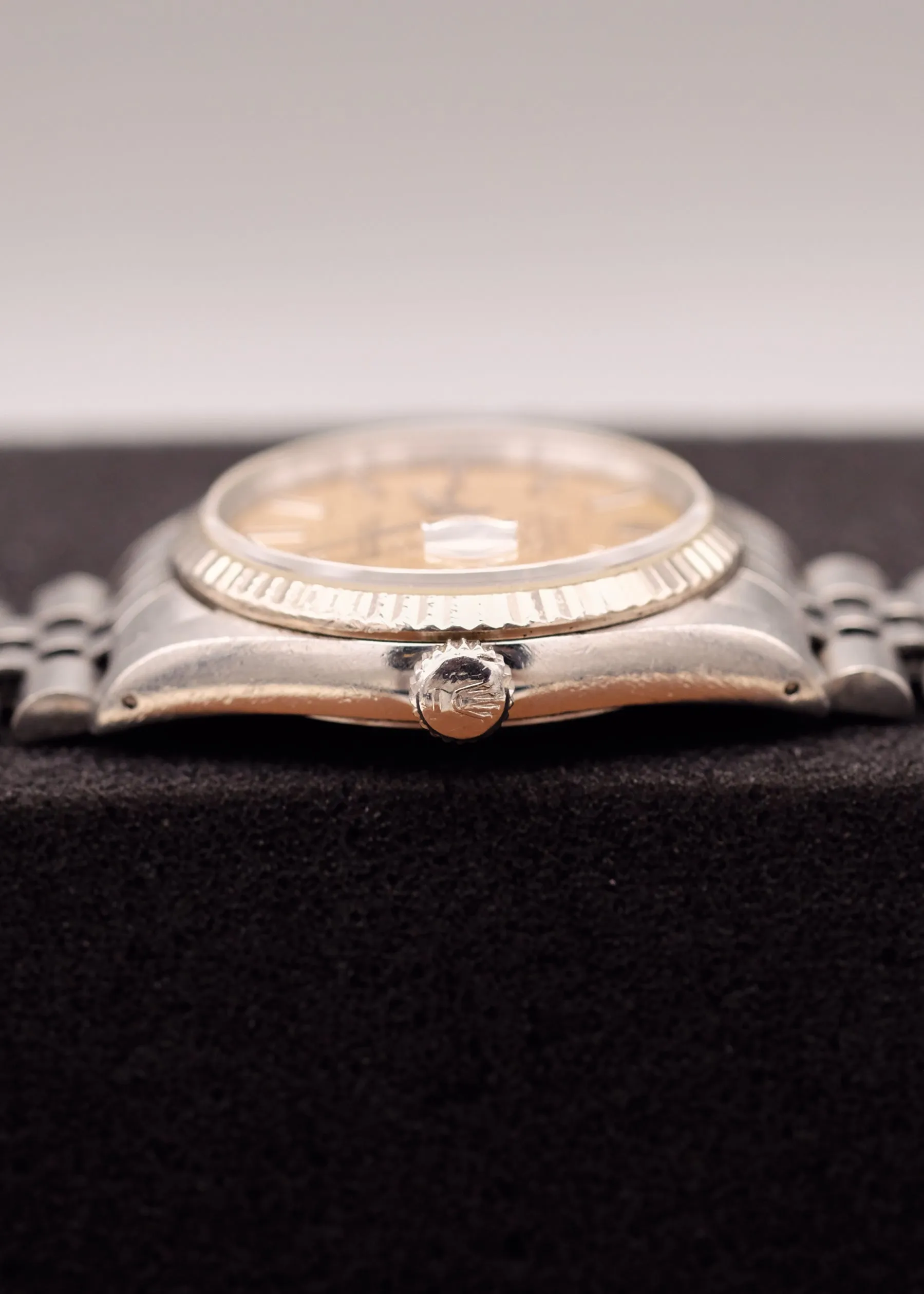 Rolex Datejust 16234 Tropical Linen Dial Unpolished  - 1991