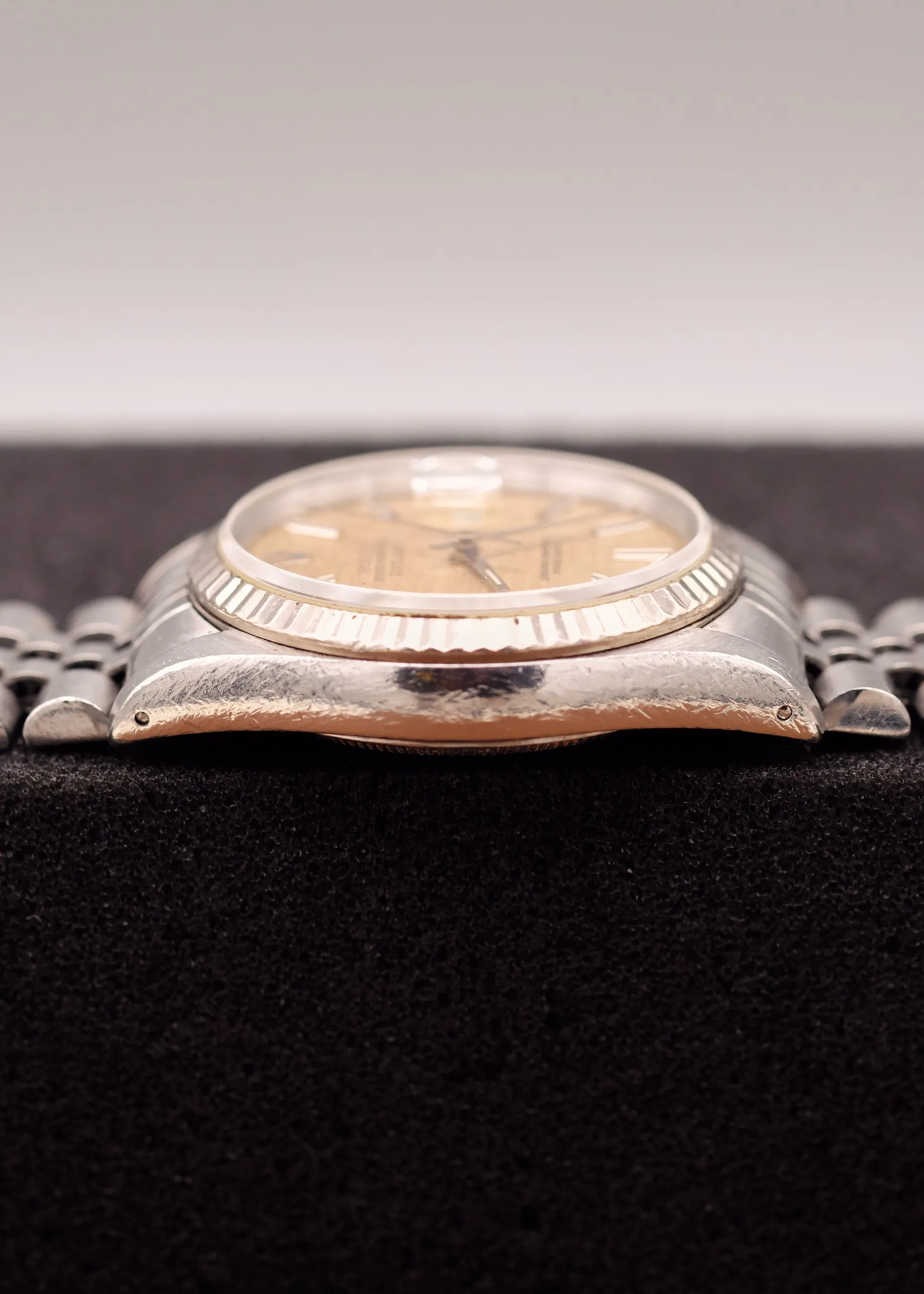 Rolex Datejust 16234 Tropical Linen Dial Unpolished  - 1991