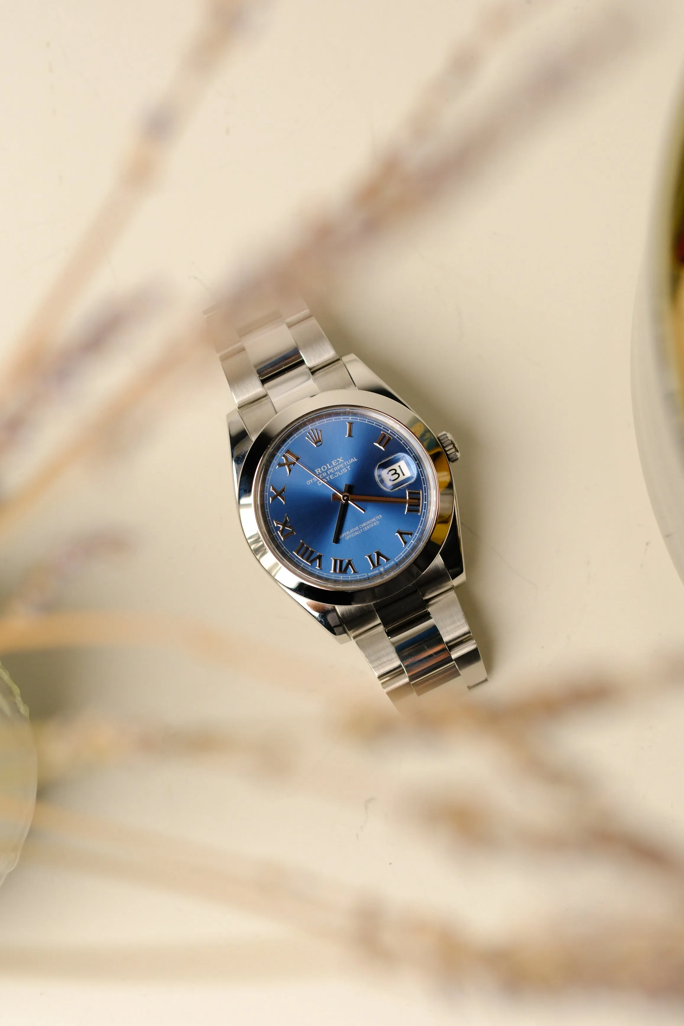 Rolex Datejust 41 126300 Blue Roman Dial w/Card & Tag - 2020